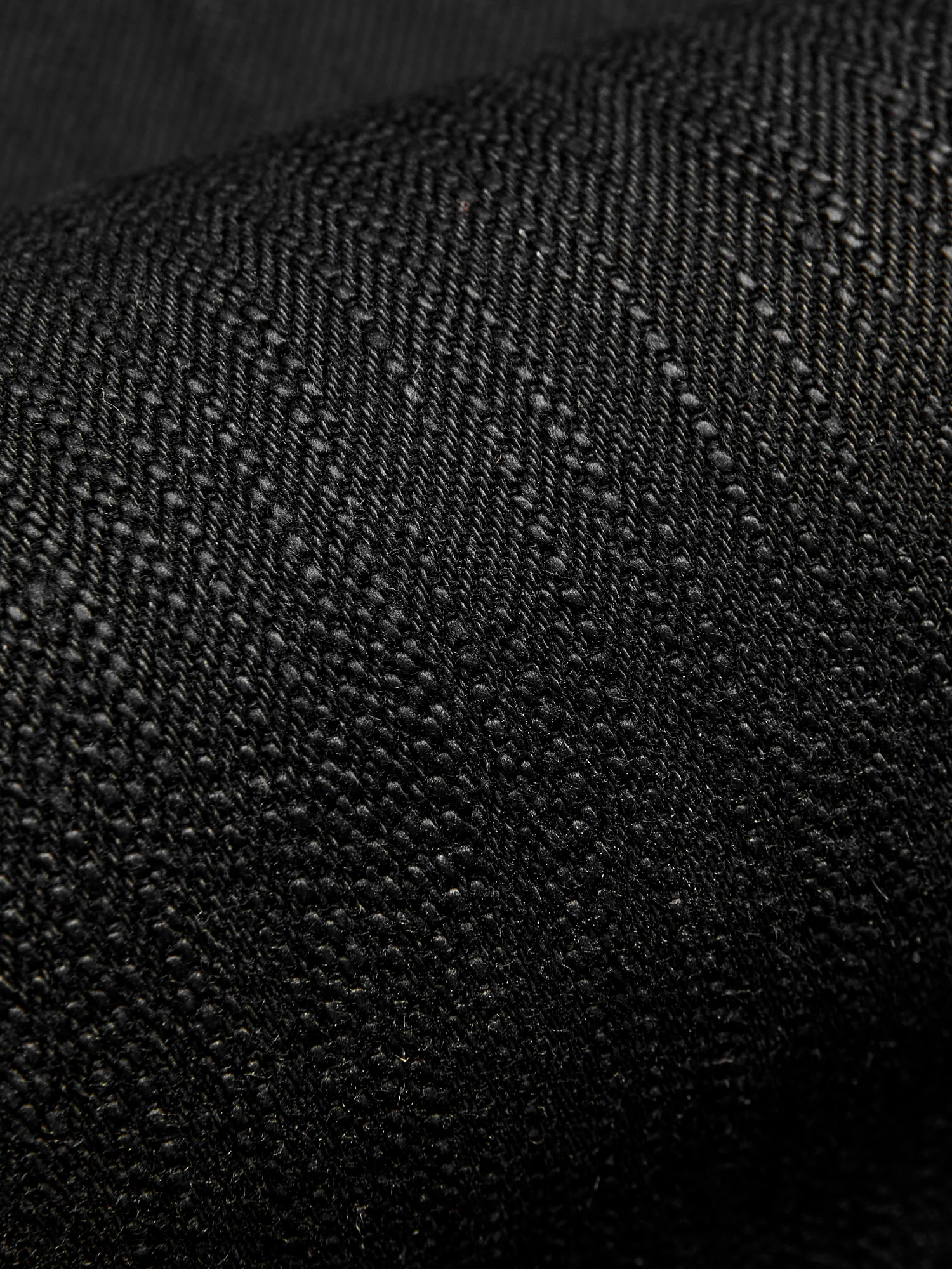 "Shinigami" 18oz Slub Selvedge Black Denim Jacket - Image 10