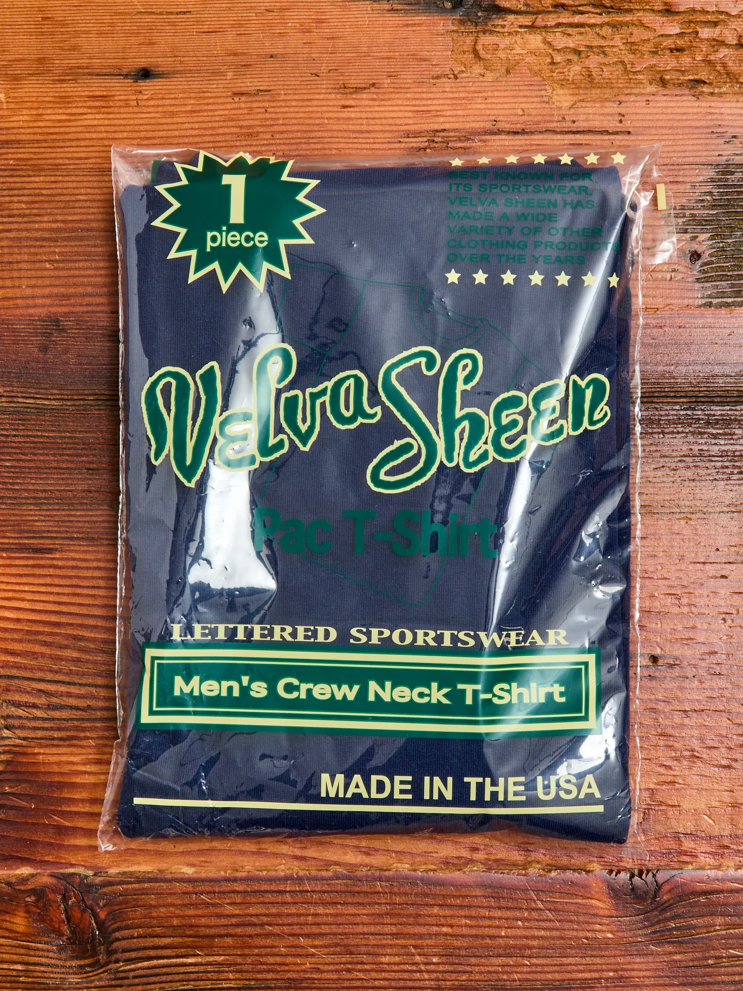 Short Sleeve Crew Tee in Blue Indigo - Image 8