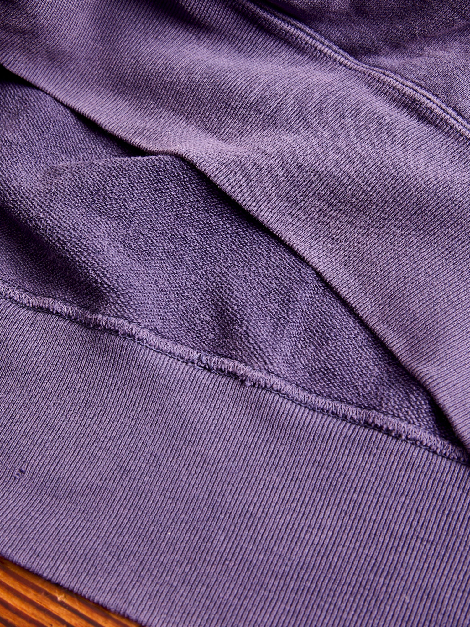 Special Finish Pullover Hoodie in Purple Navy - Image 7