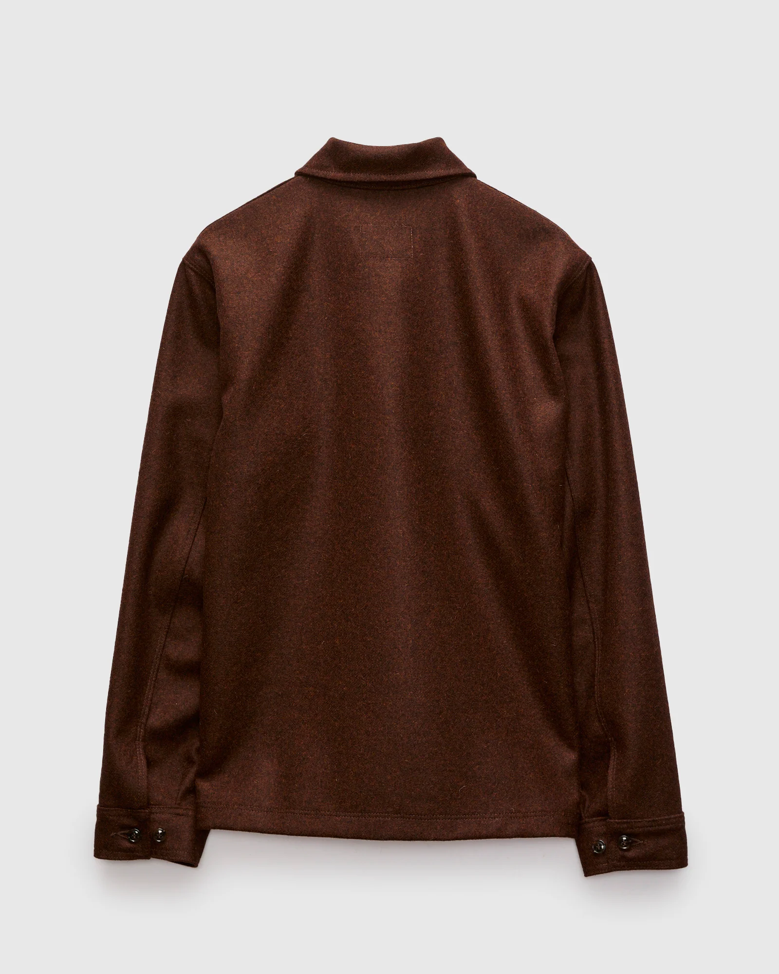 Skyline Overshirt in Red Oak Wool - Image 2