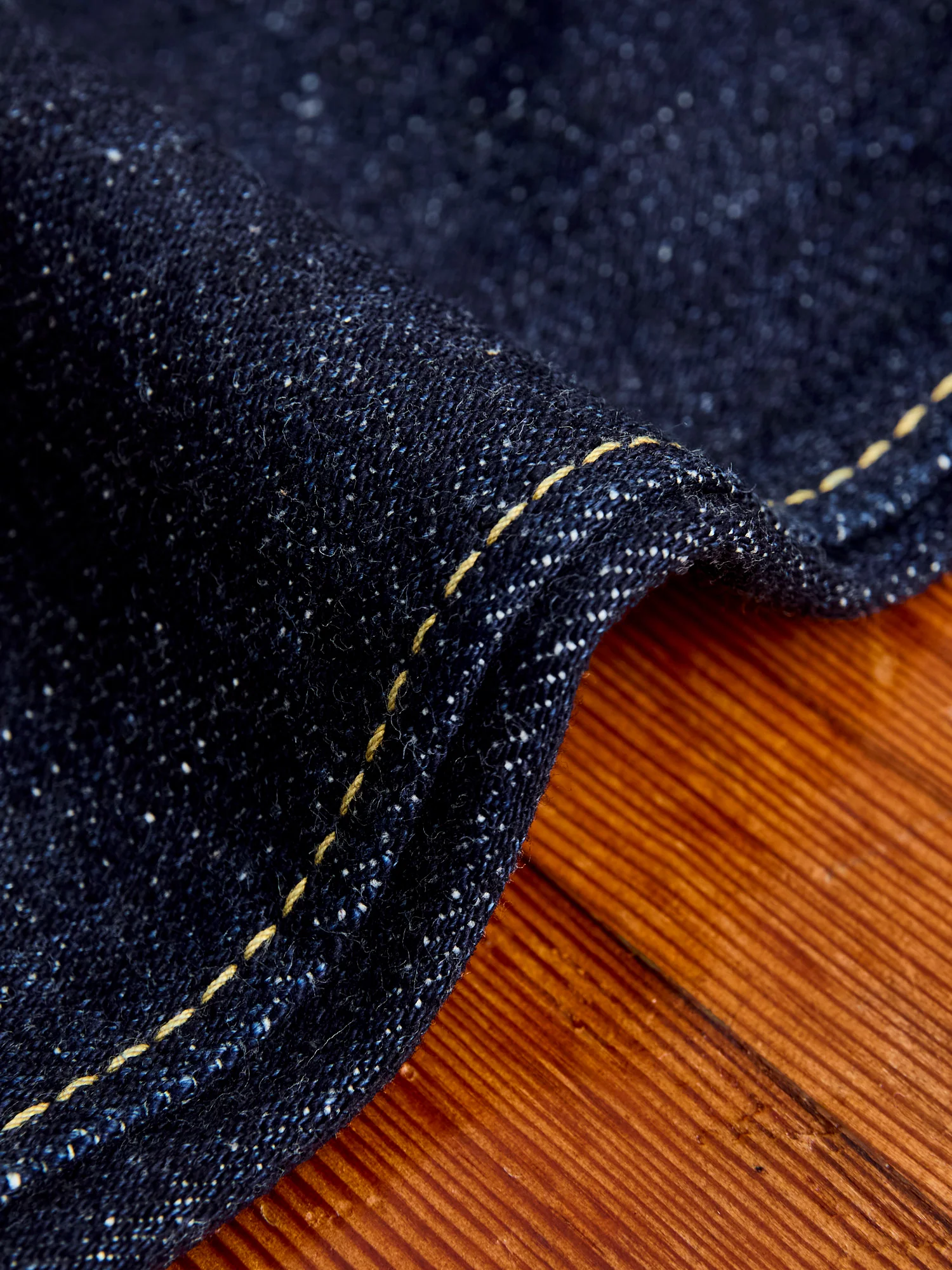 SLB-005 16.5oz Rinsed Selvedge Denim - Slim Straight Fit - Image 11