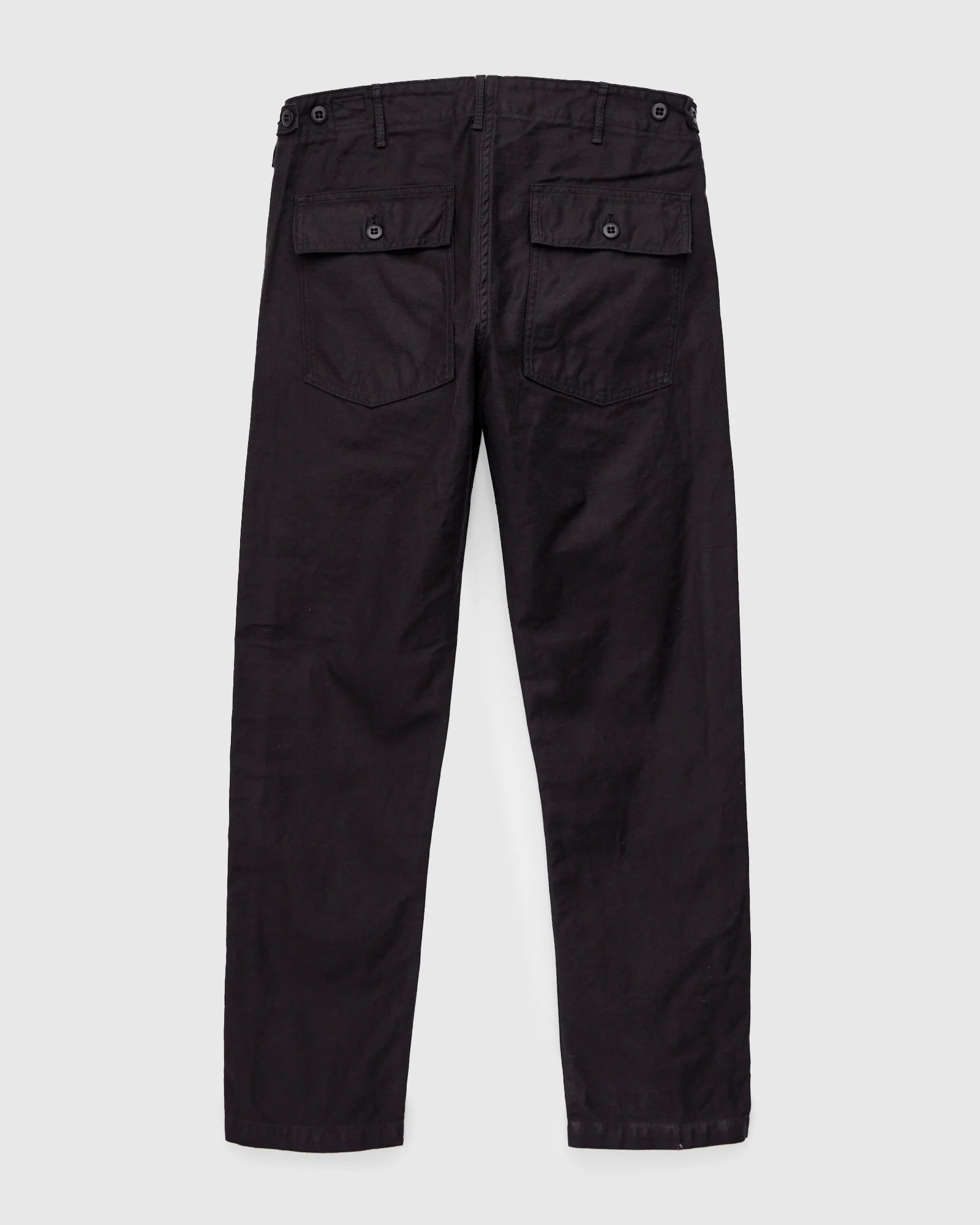 Slim Fatigue Pants in Black - Image 3