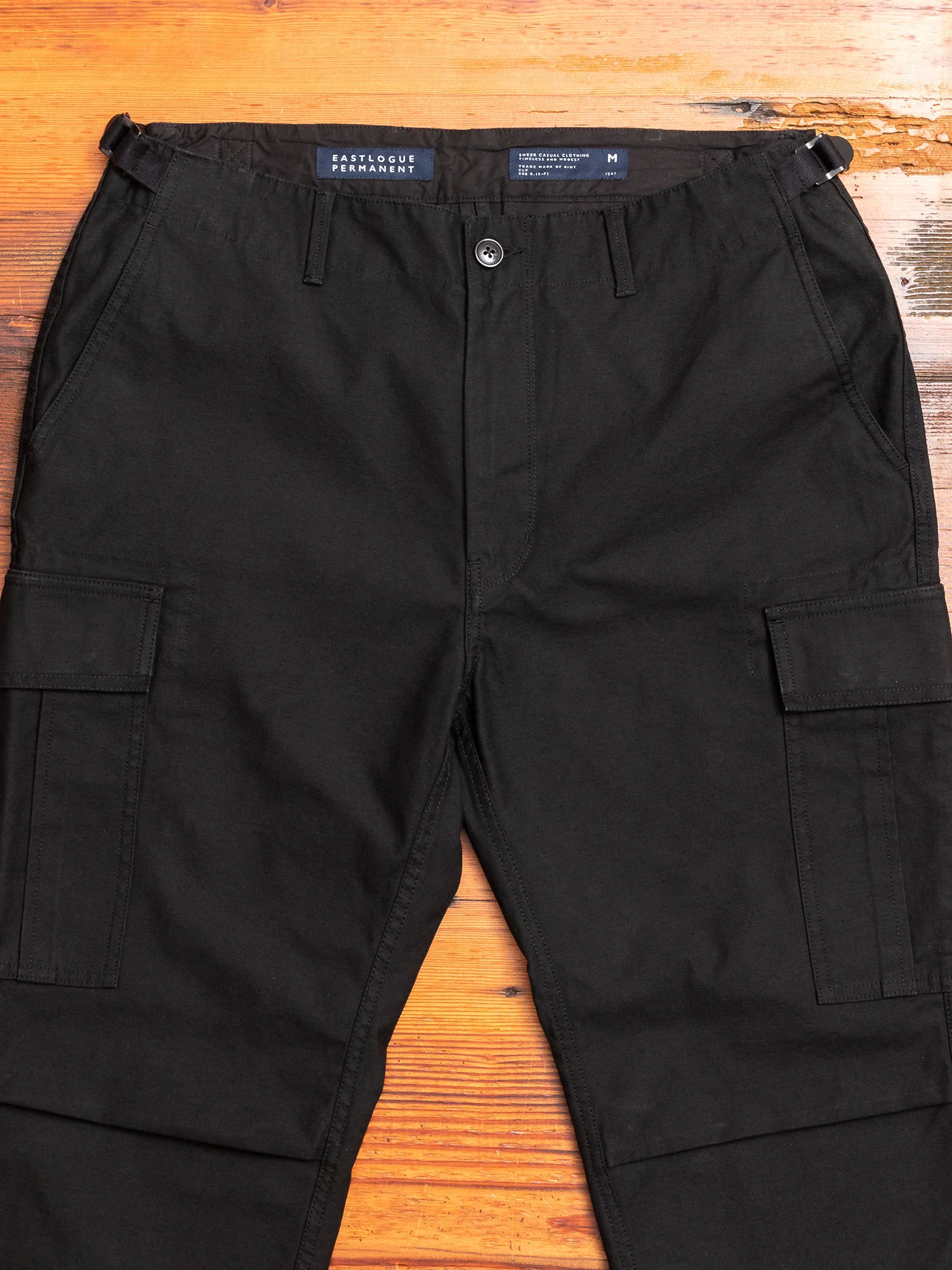 Slim Fit Field Pants in Black - Image 4