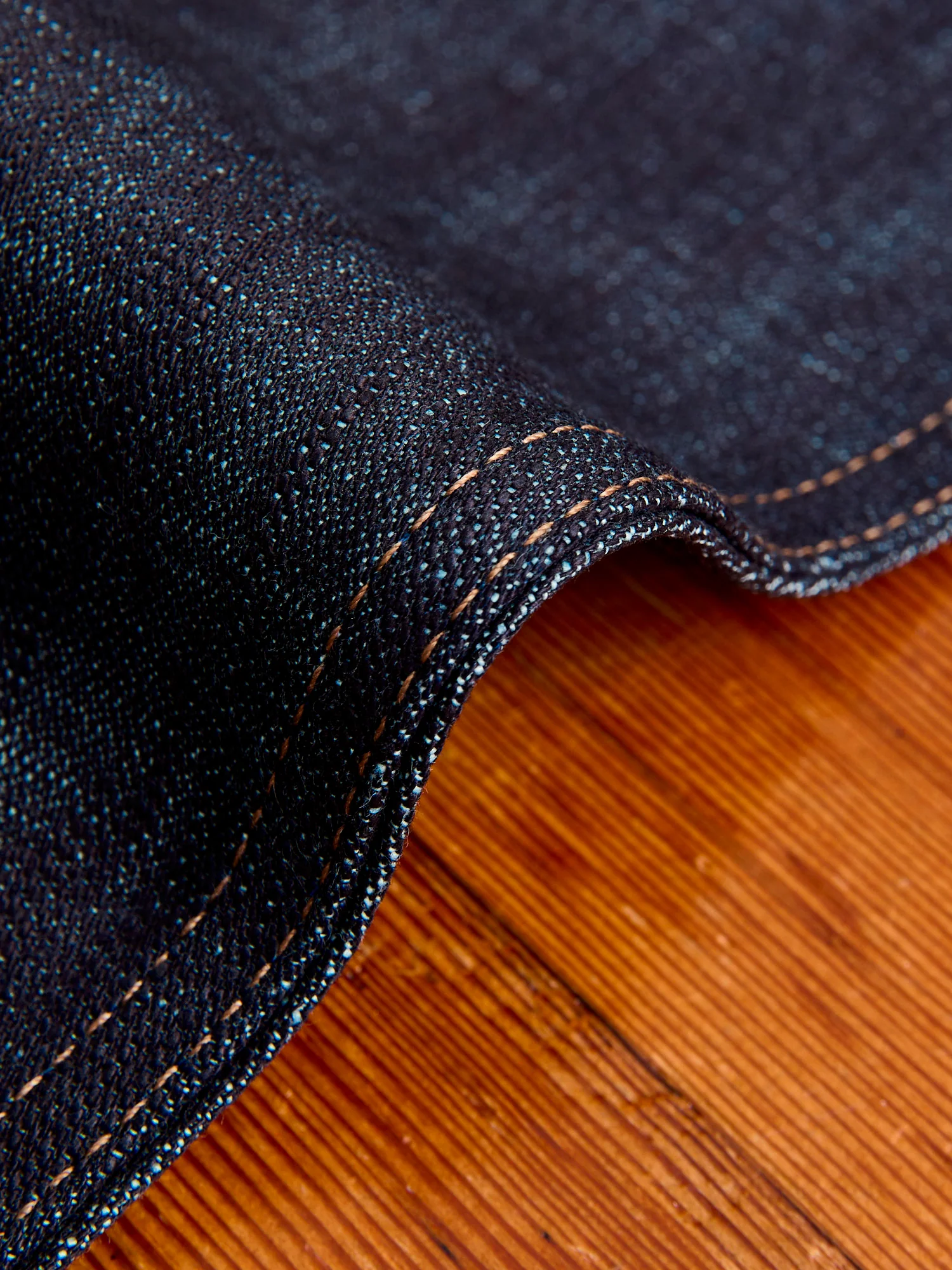"Slub Stretch Broken Twill" 12.5oz Selvedge Denim - Easy Guy Fit - Image 10