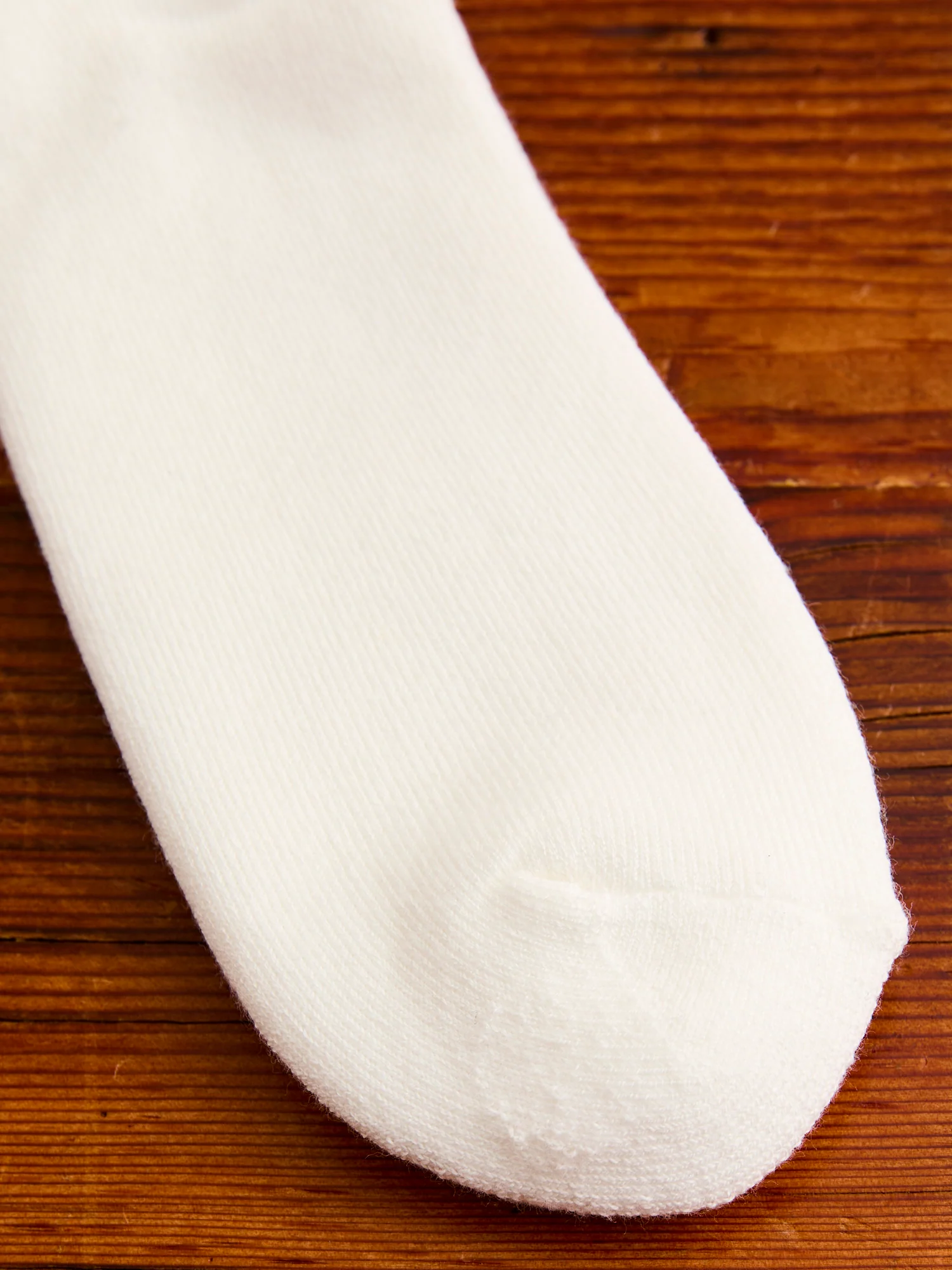 3 Line Crew Length Sock in Orange - Image 3