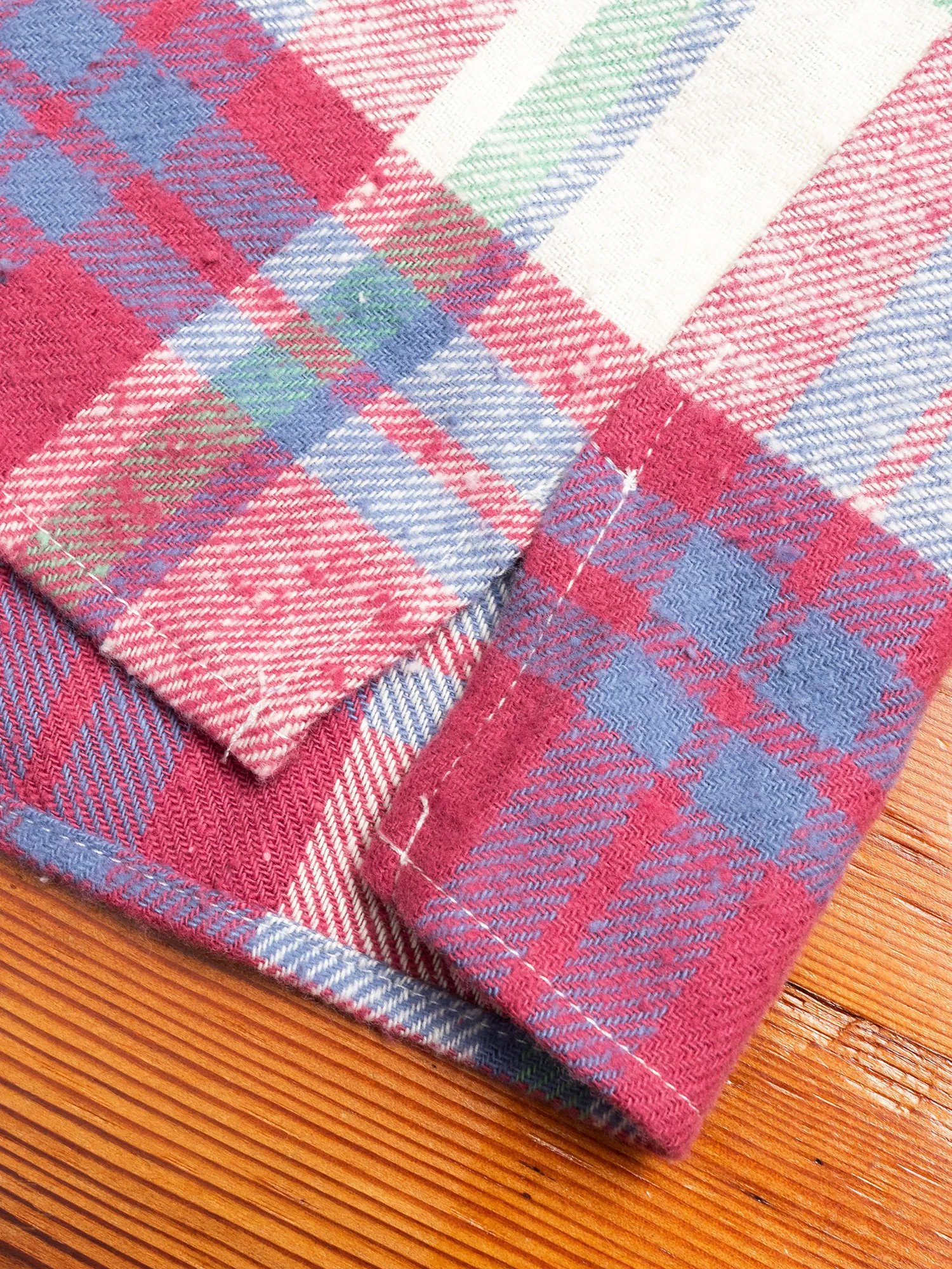Sly Straight Hem Flannel in Sour Patch - Image 6