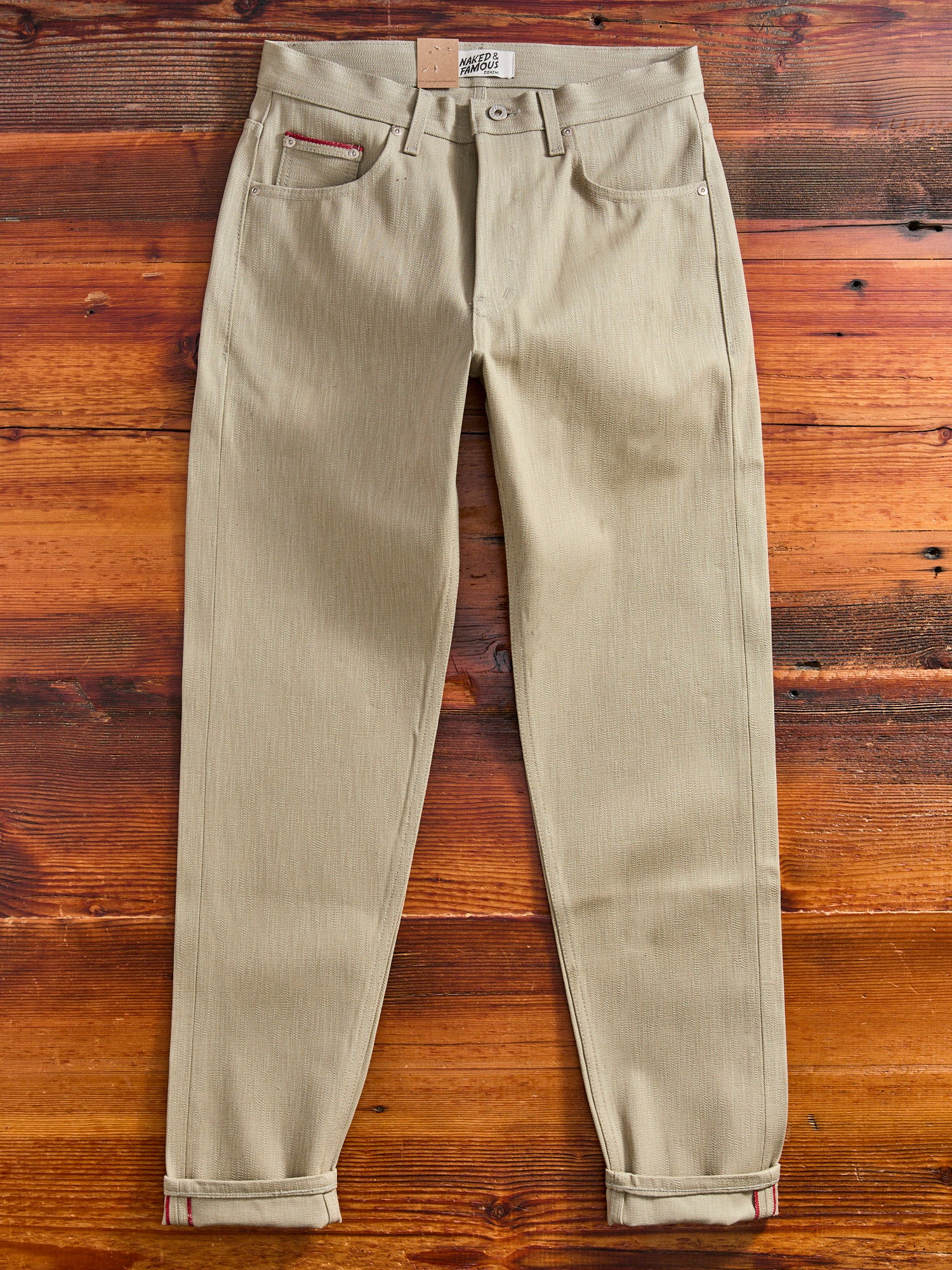 "Smokey Cotton Slub" 16oz Selvedge Denim - Easy Guy Fit - Image 5