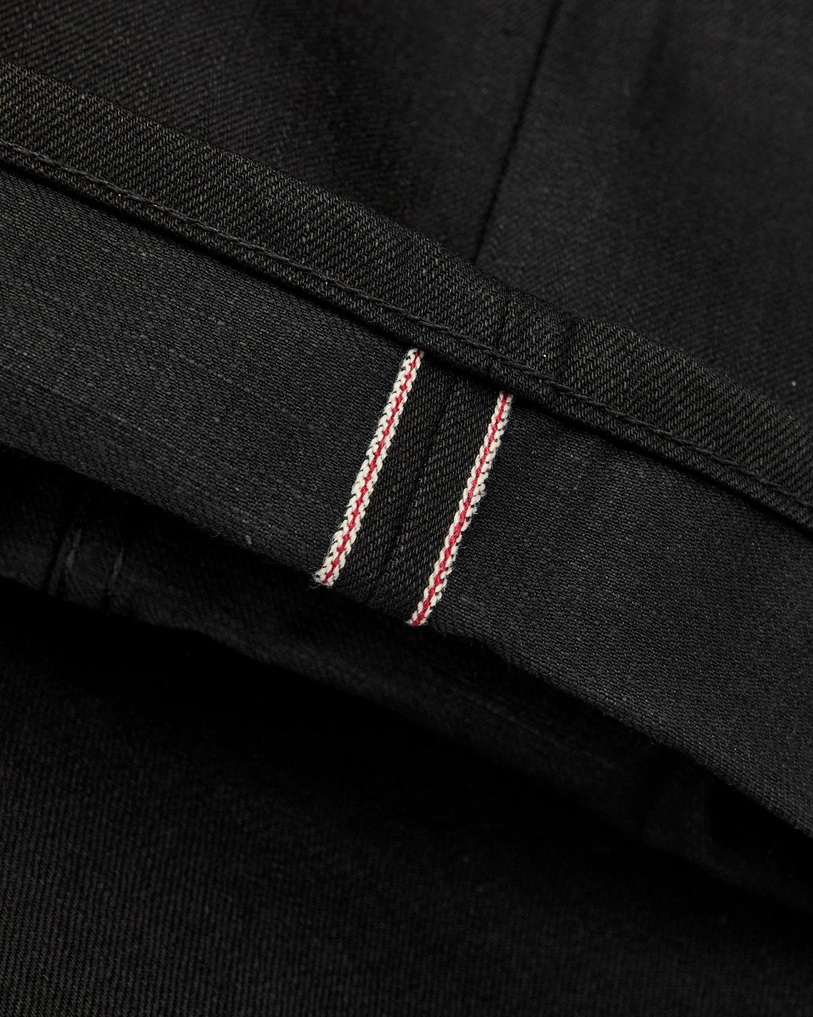 "Solid Black" 13oz Selvedge Denim - True Guy Fit - Image 7