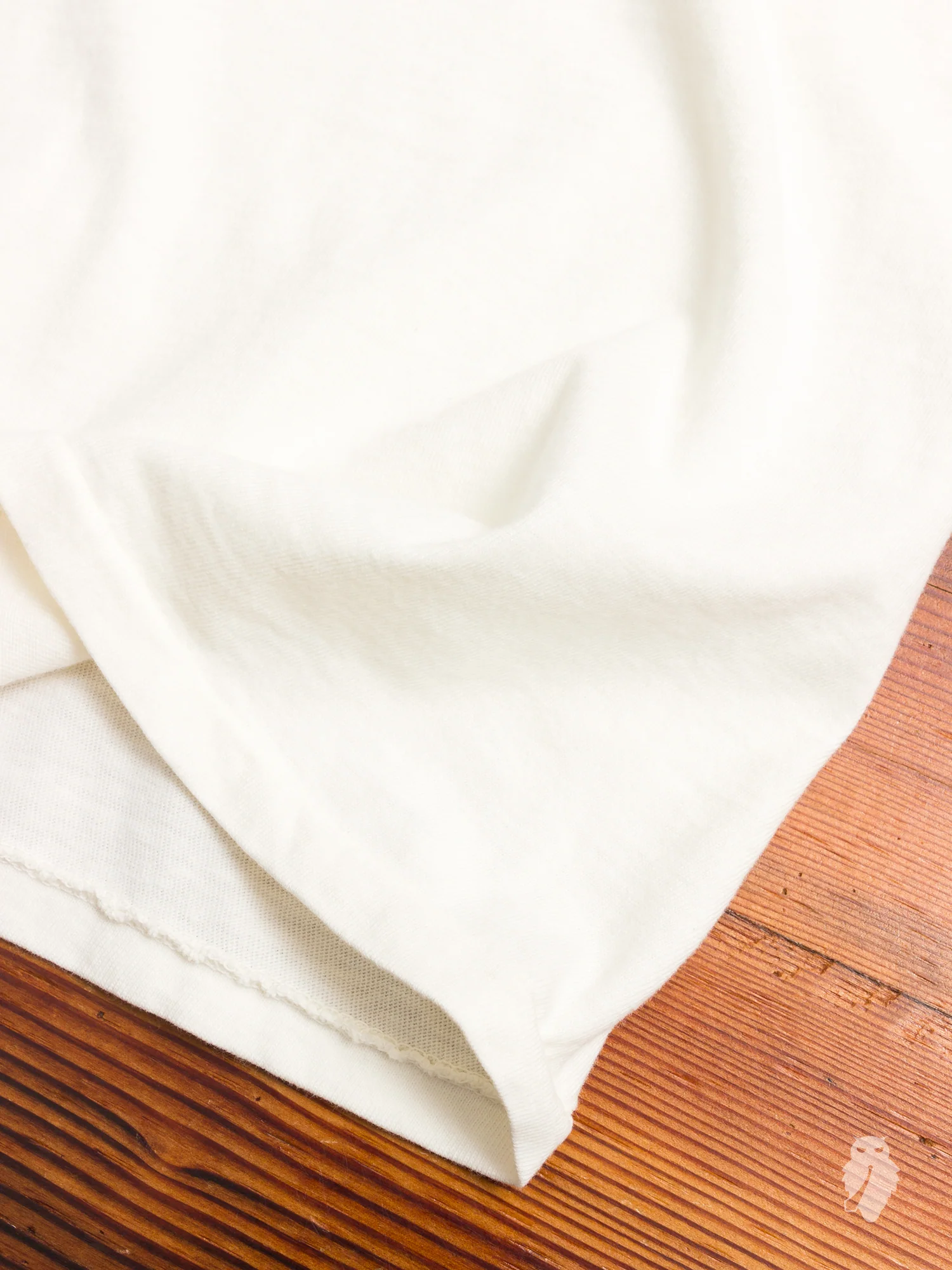 Souvenir Tube Knit T-Shirt in White - Image 4