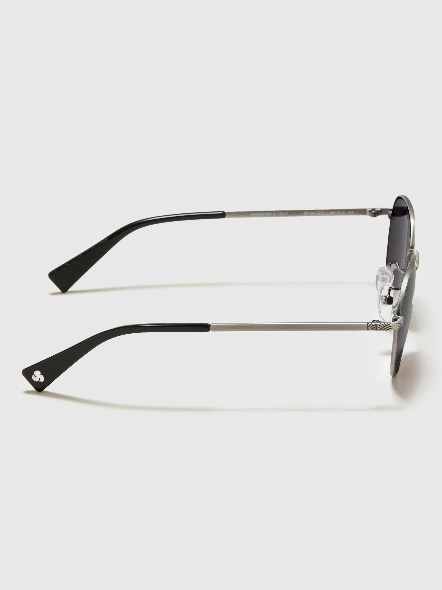 SP-04 "Steel Panto" Sunglasses in Silver/Grey - Image 5