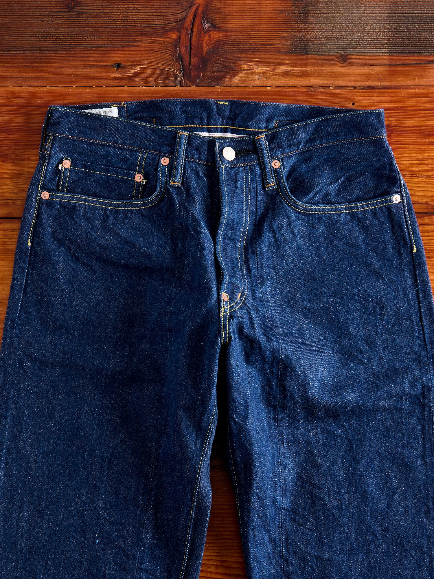 SP-083S "Triple Selvedge" 45th Anniversary 15oz Selvedge Denim - Regular Straight Fit - Image 8