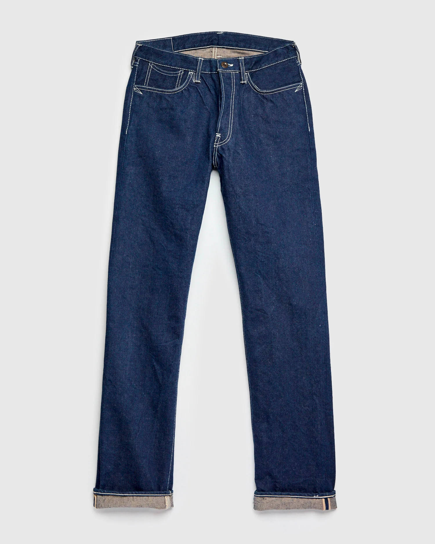 SP-115S "Earth Denim" 45th Anniversary 15oz Fox Fiber Selvedge Denim - Regular Tapered Fit - Image 2
