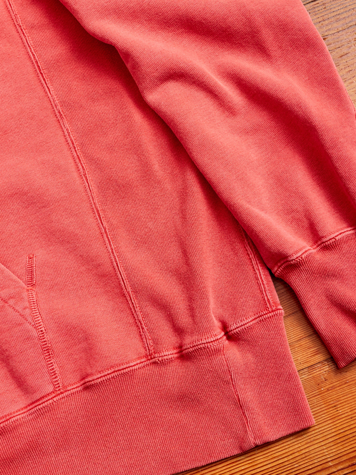 Special Finish Pullover Hoodie in Red - Image 7