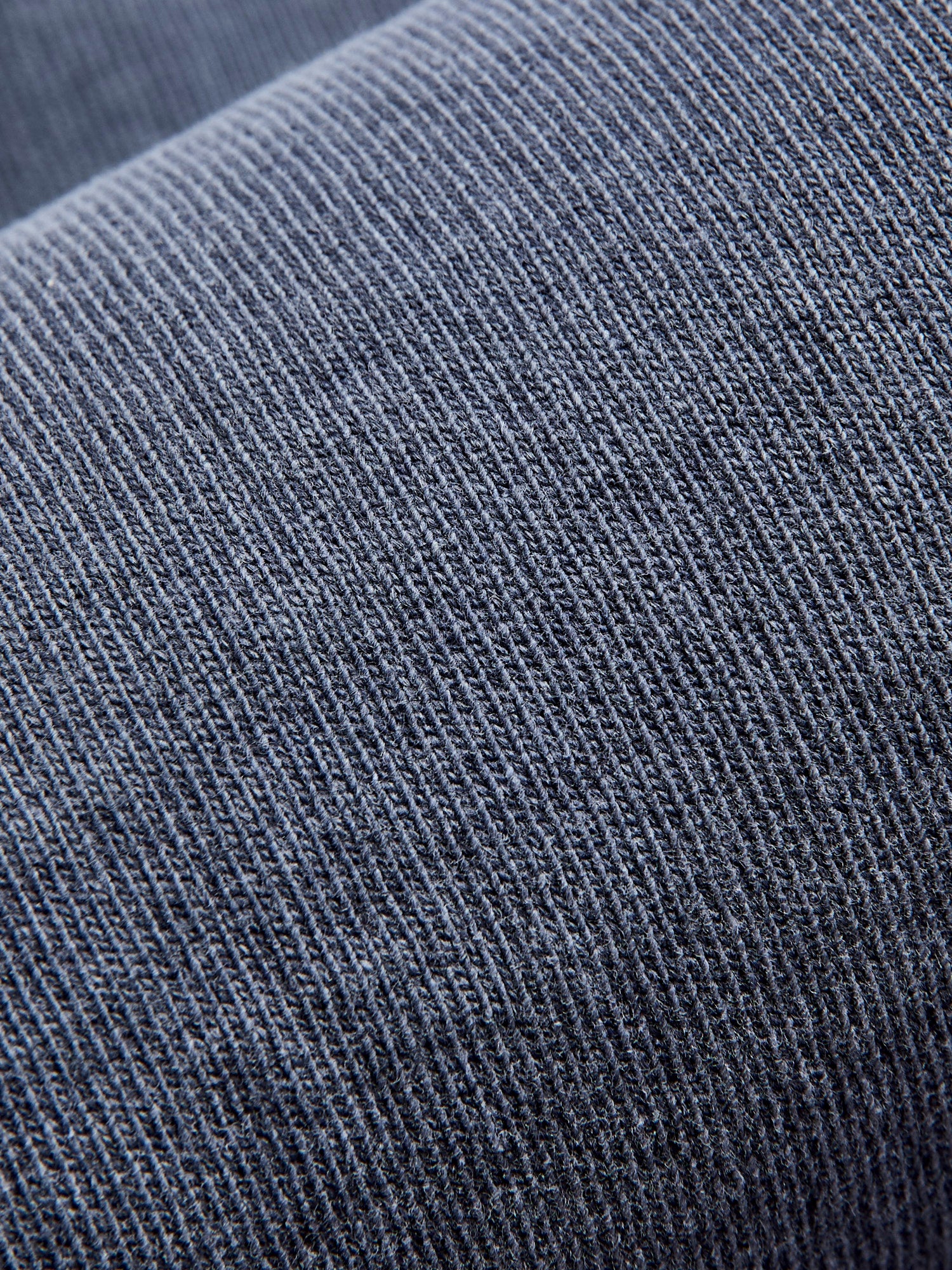 Stand Wheeler Long Sleeve Pigment-Dyed Tee in Navy - Image 7
