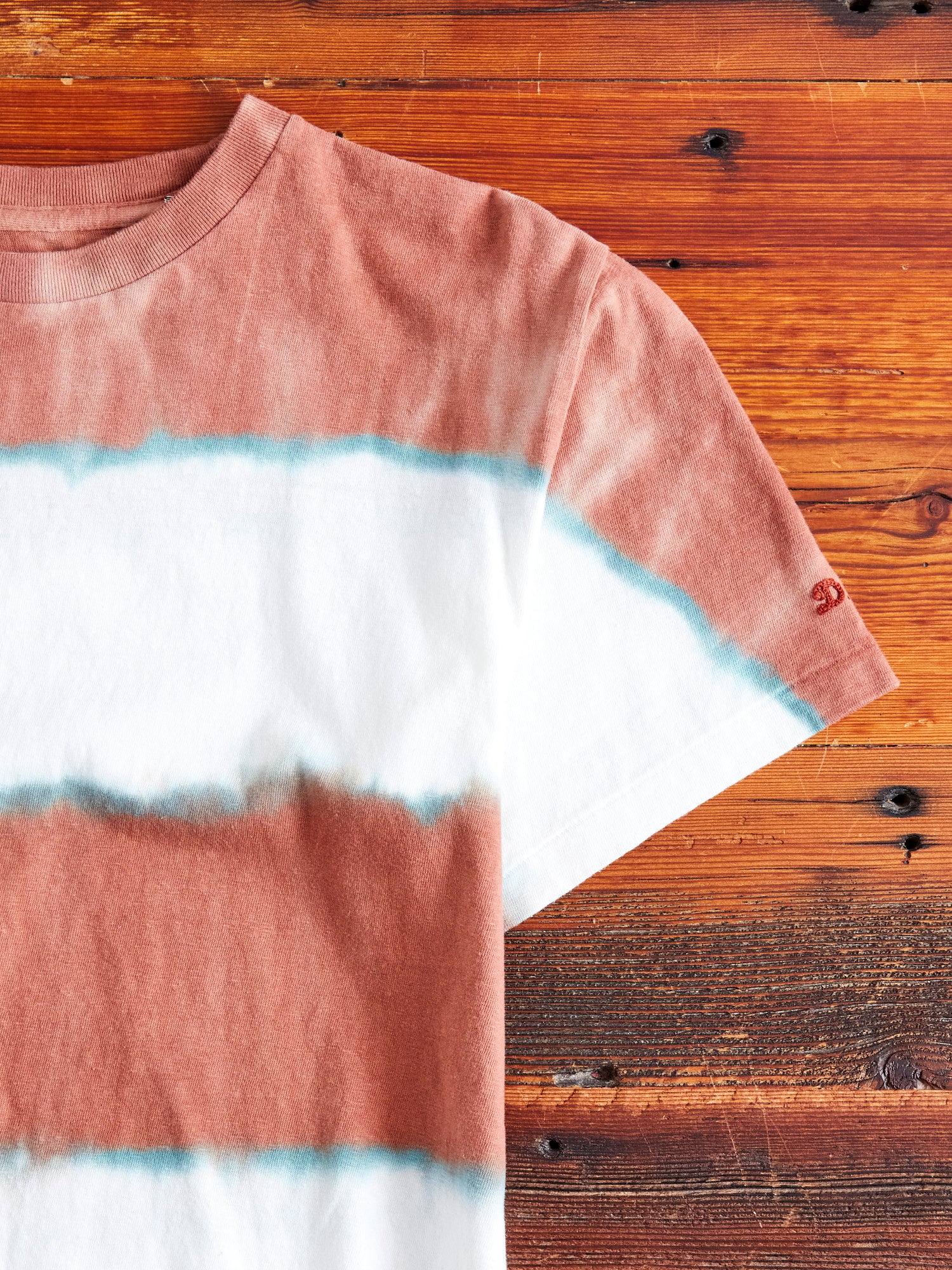 Stand Wheeler Tie-Dye T-Shirt in Brown - Image 4