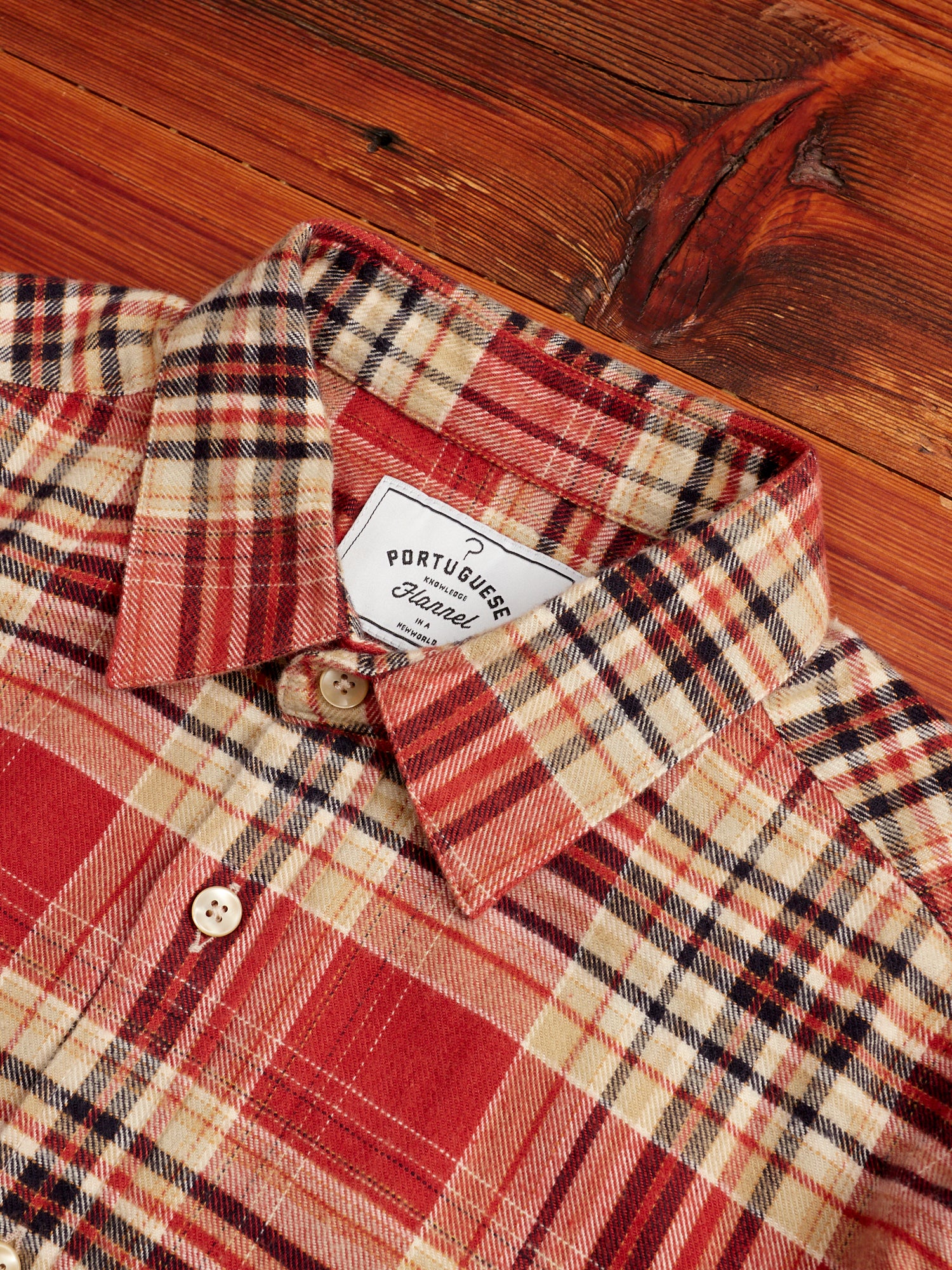 Stinger Button-Up Shirt in Red - Image 2