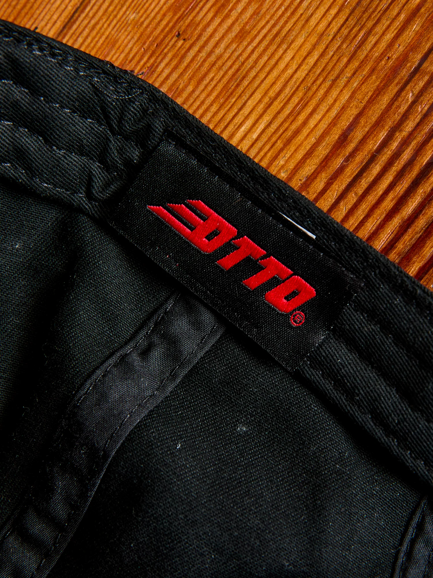 Strap Back Dad Cap in Black - Image 9