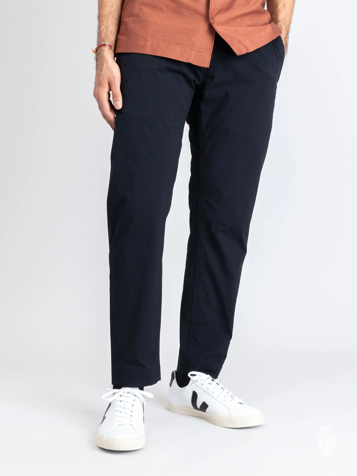 Stretch Nylon Pant in Black - Image 2