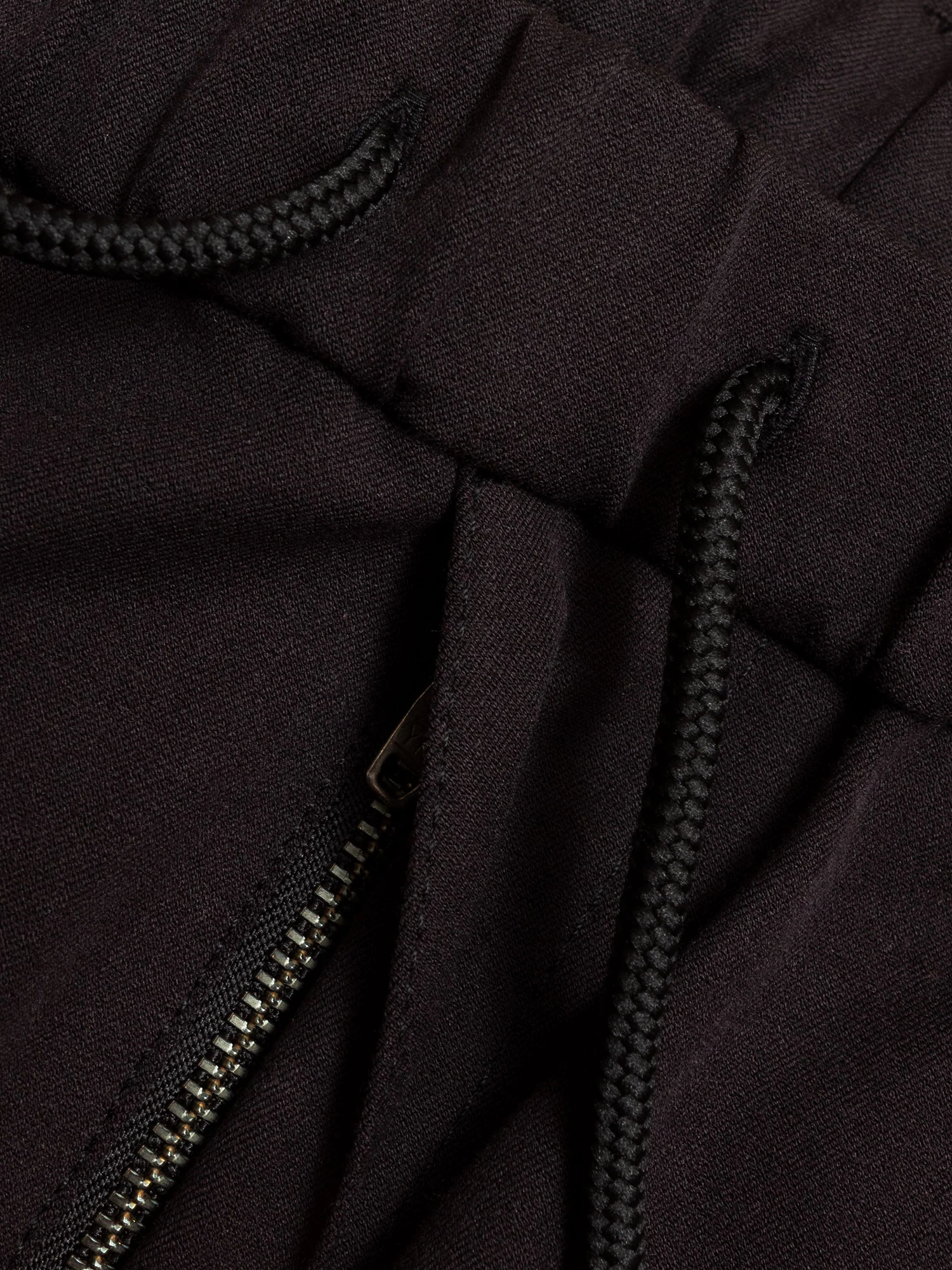 Stretch Twill Biker Pants in Black - Image 7