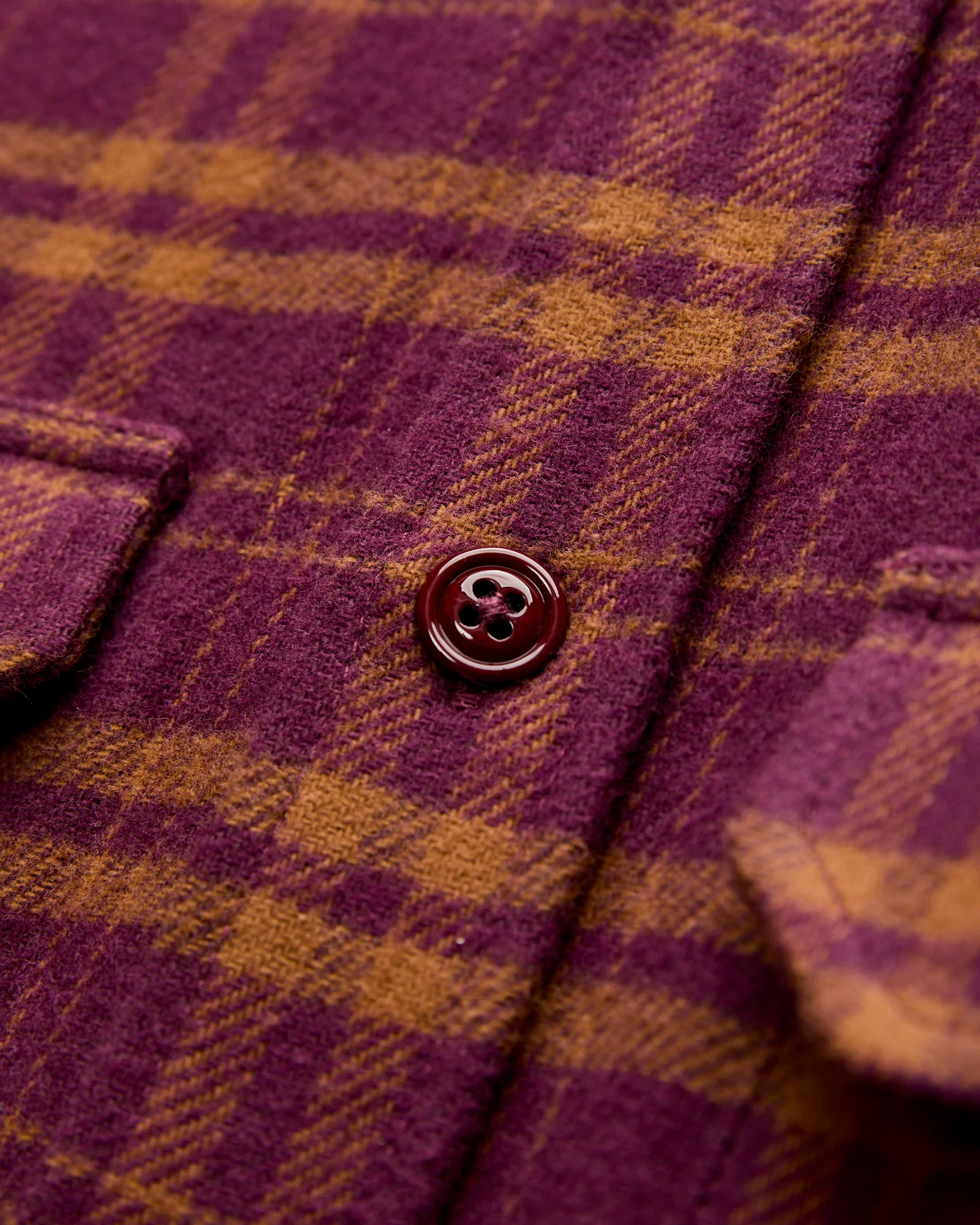 Stringer Workshirt in Wine - Image 5