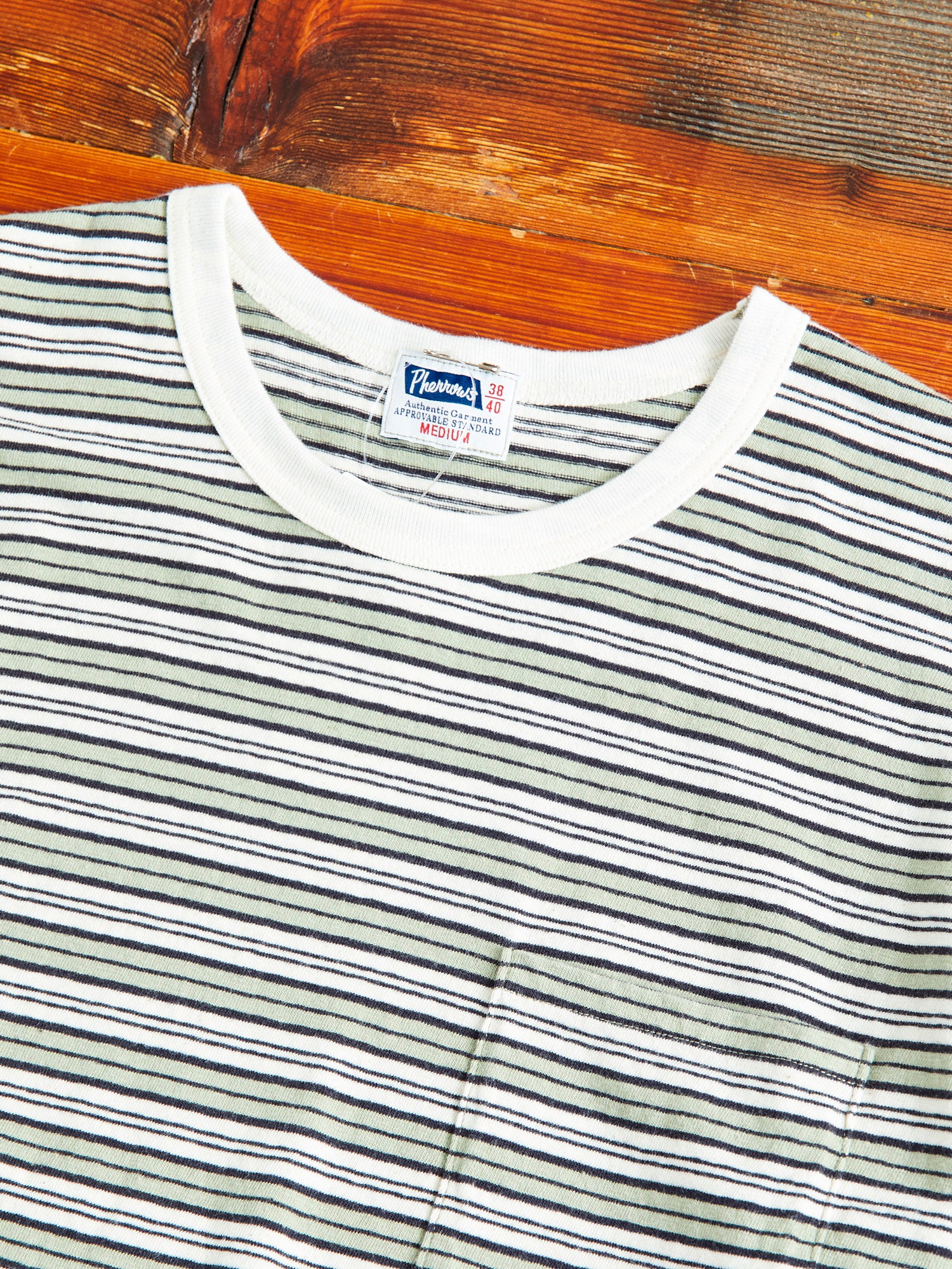 Stripe T-Shirt in Green - Image 3