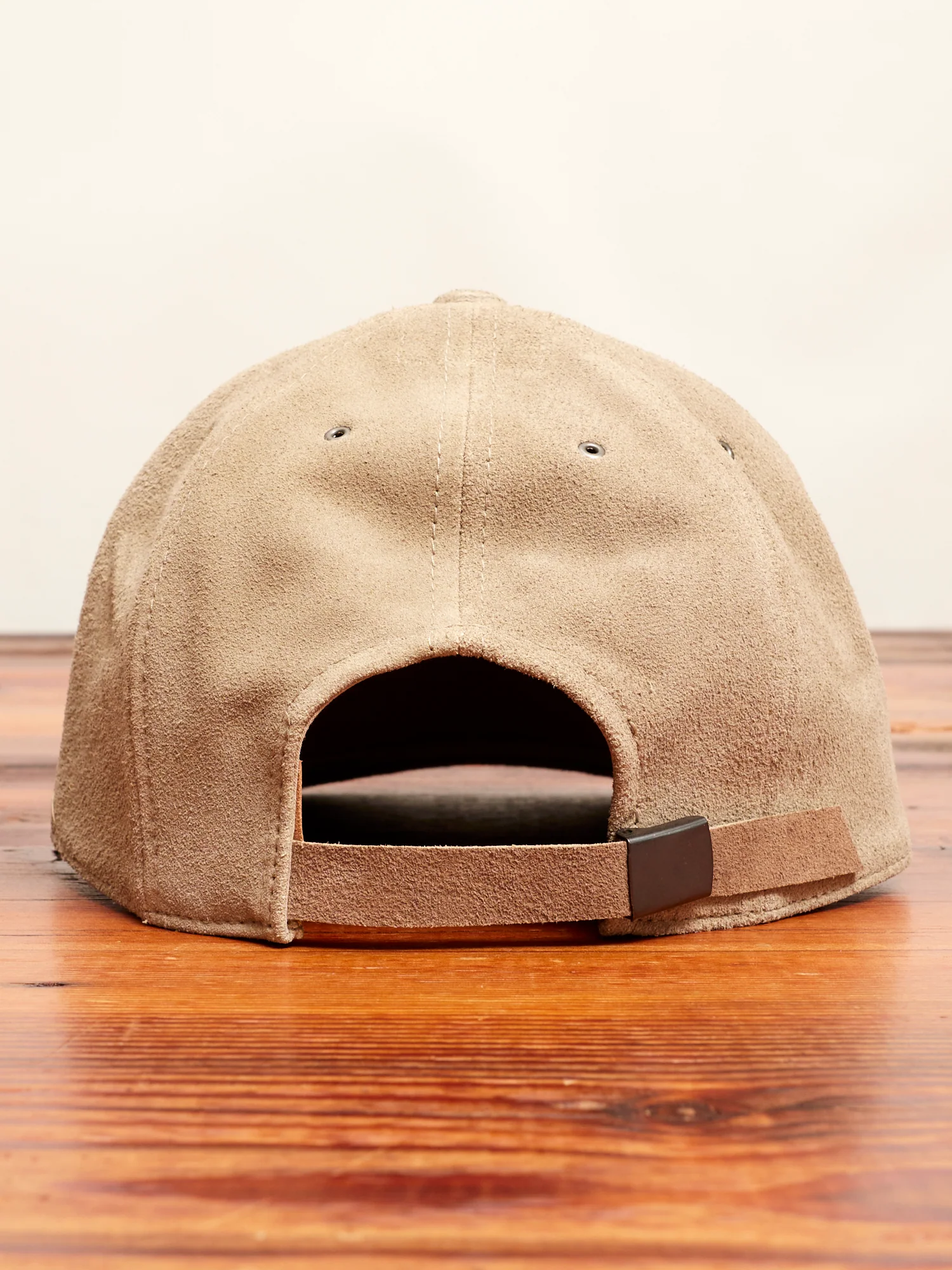 Suede Cap in Light Beige - Image 5