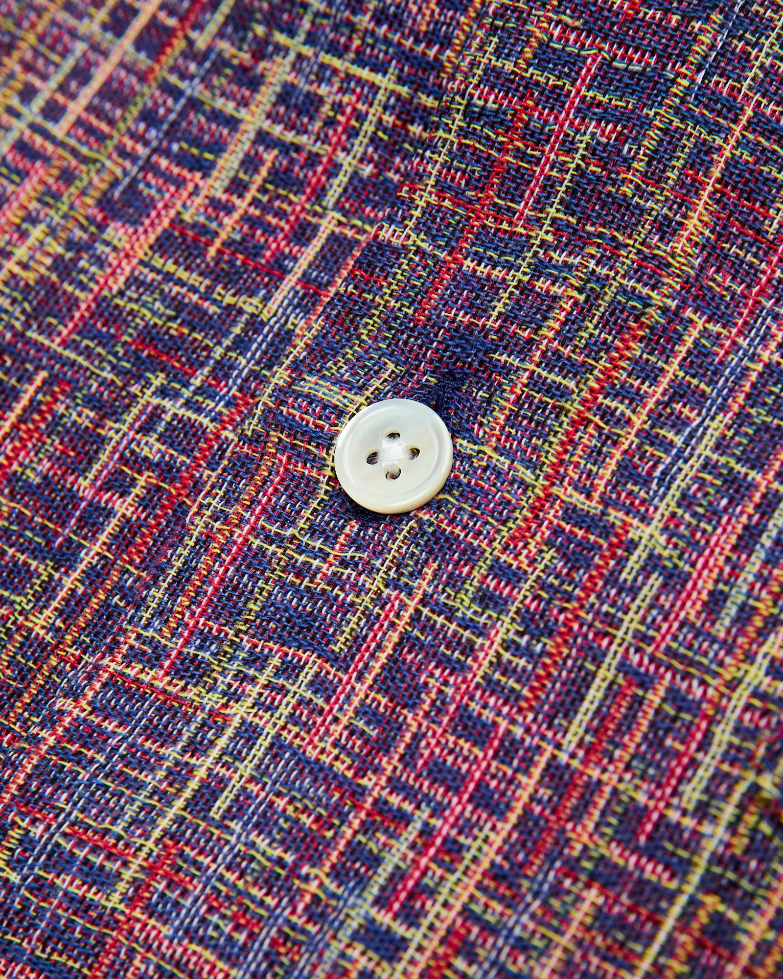 Summer Boucle Shirt in Blue - Image 6