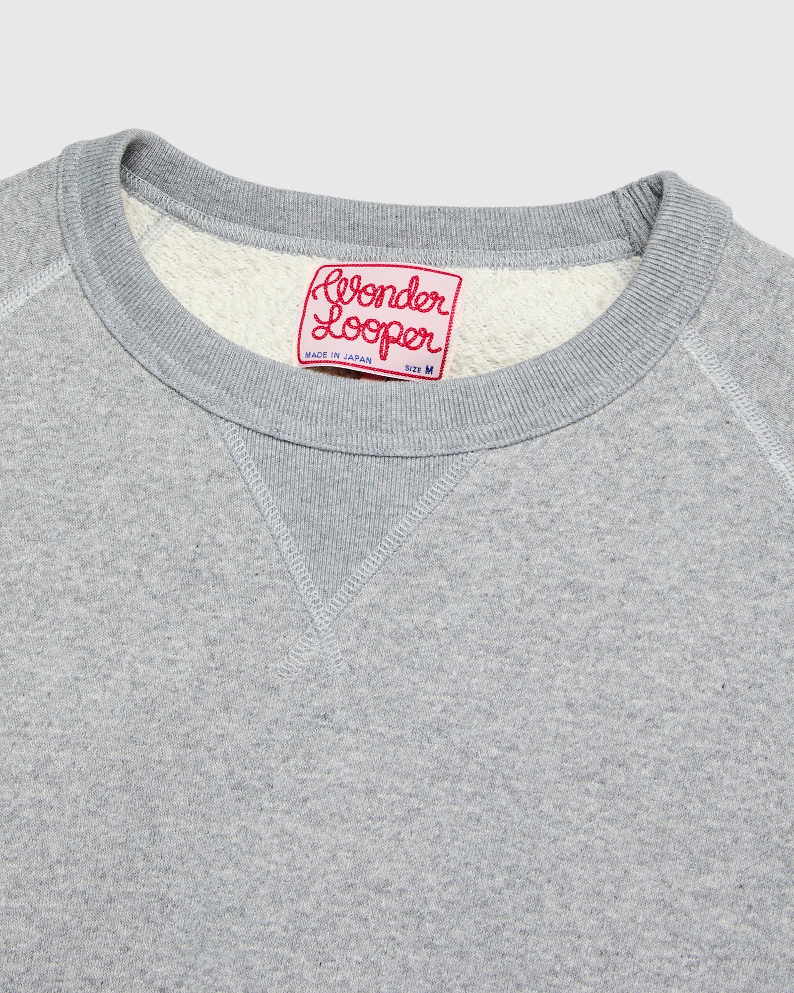 Super Looper Crewneck in Heather Grey - Image 3