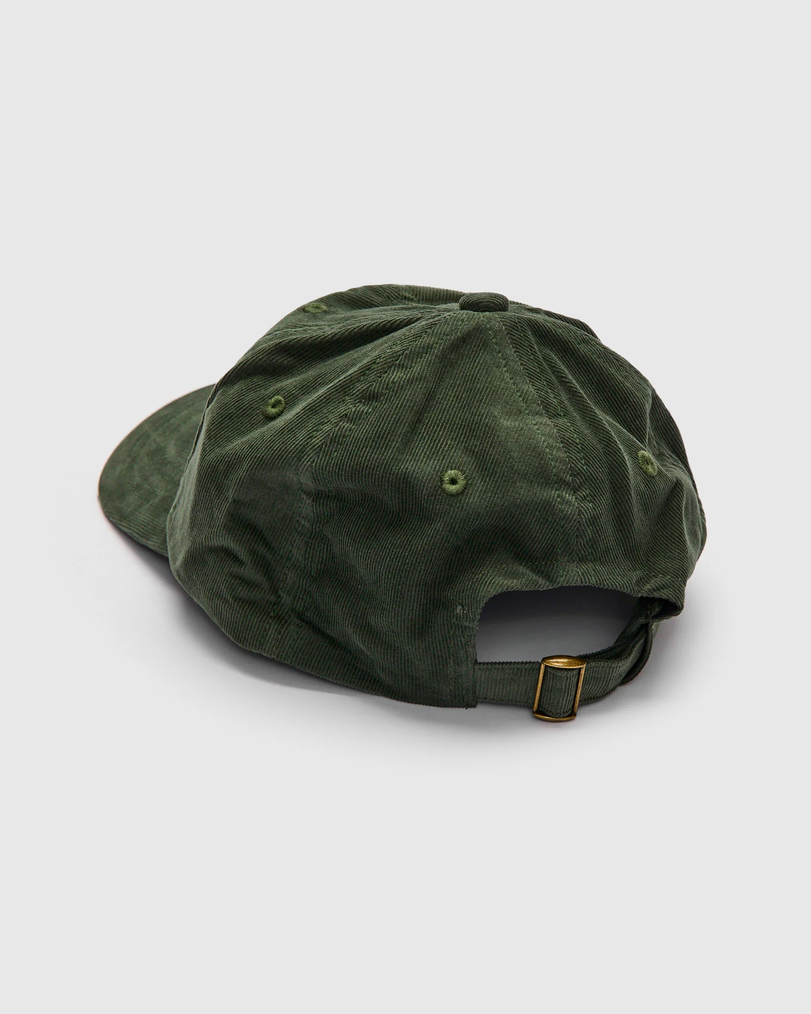 Swan Logo Corduroy Cap in Forest - Image 3