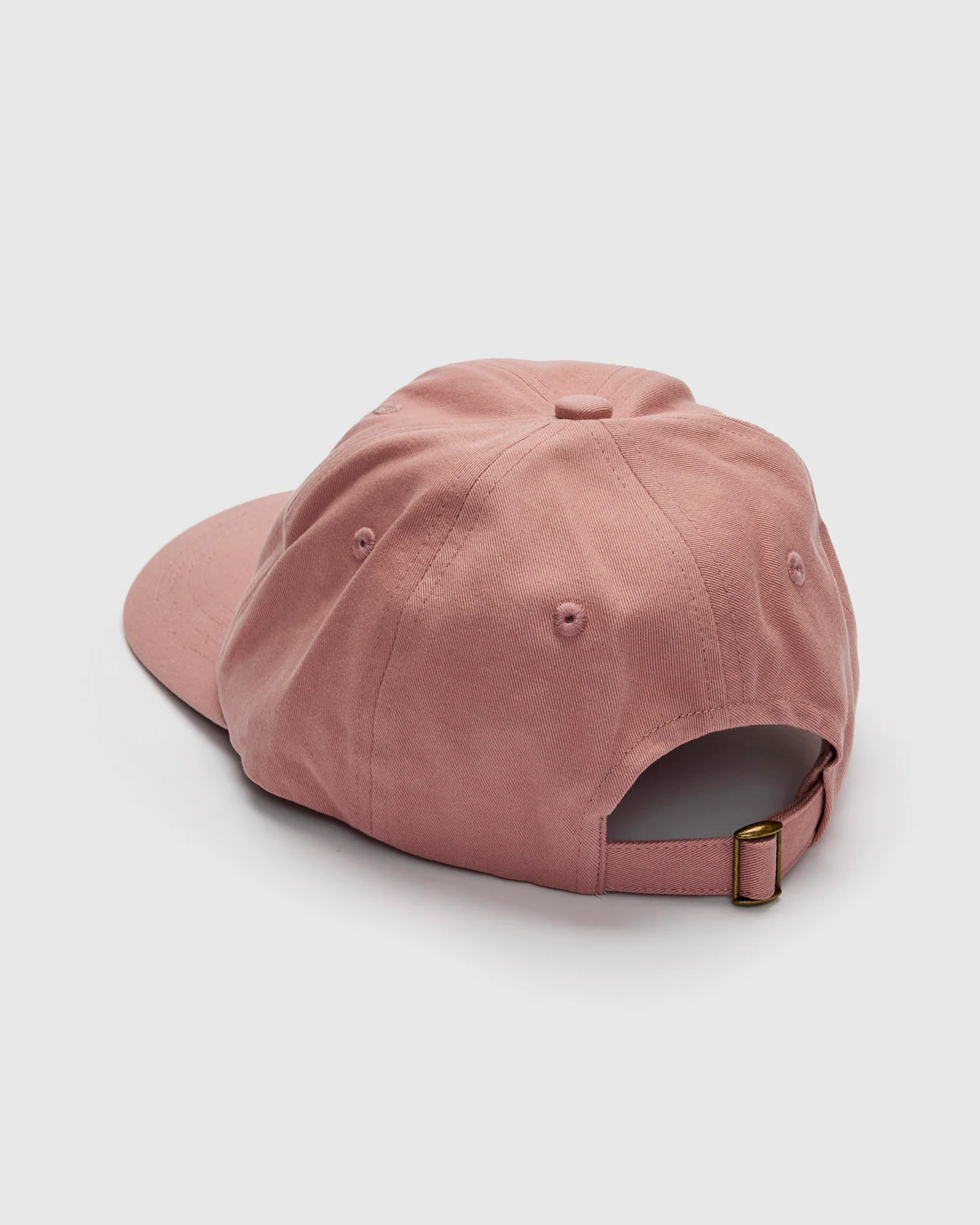 Swan Logo Gabardine Cap in Rosewood - Image 3