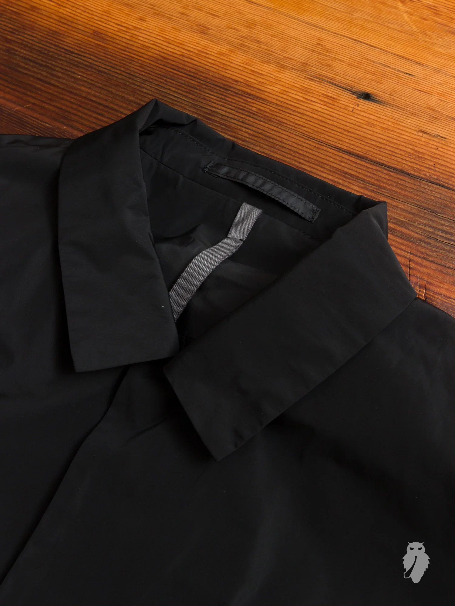 Taffeta Coaches Jacket in Black - Image 3