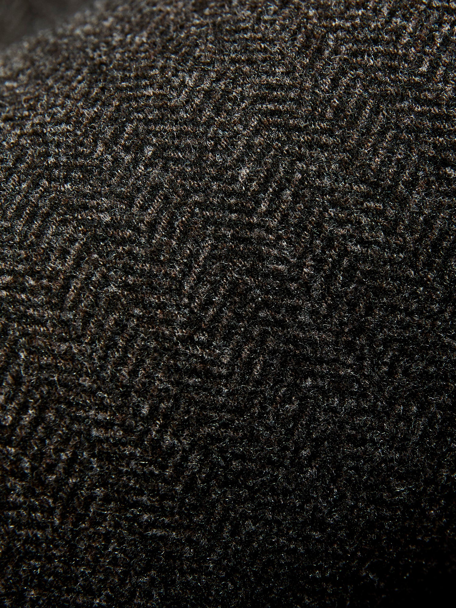 Tailored Sack Jacket in Brown Herringbone - Image 11