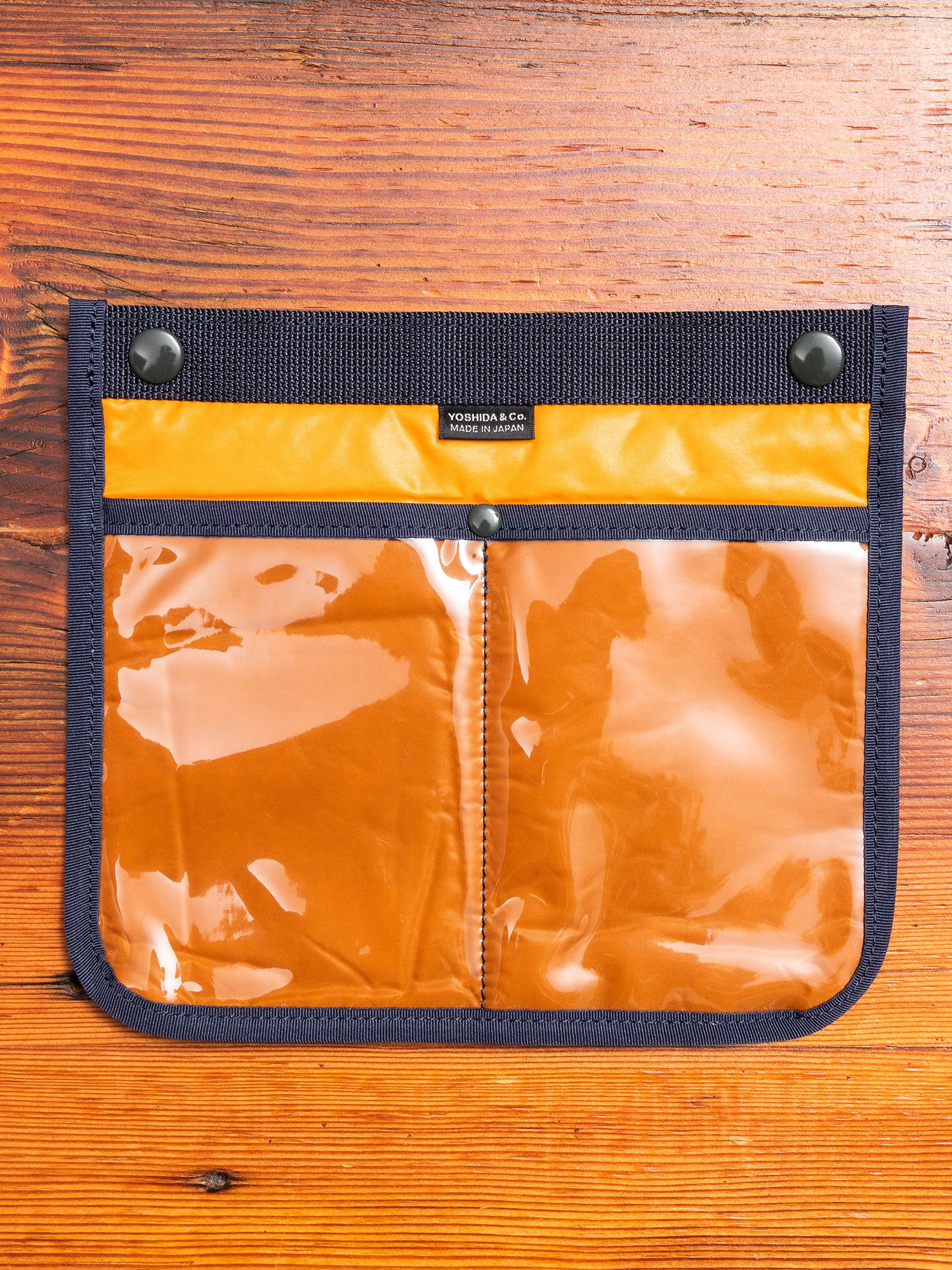 "Tanker" 2-Way Boston Bag (M) in Iron Blue - Image 13