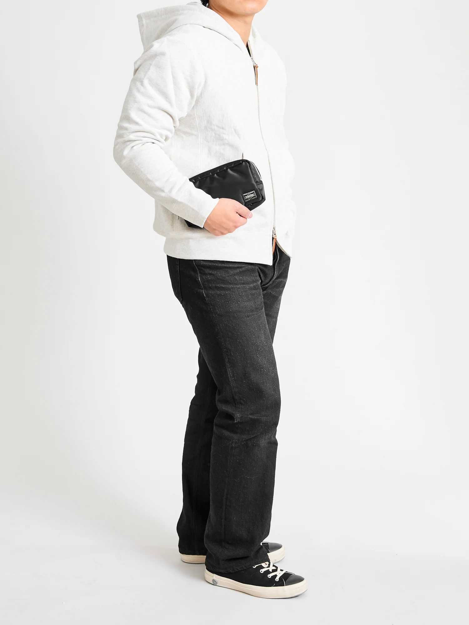 "Tanker" Pouch in Black - Image 10