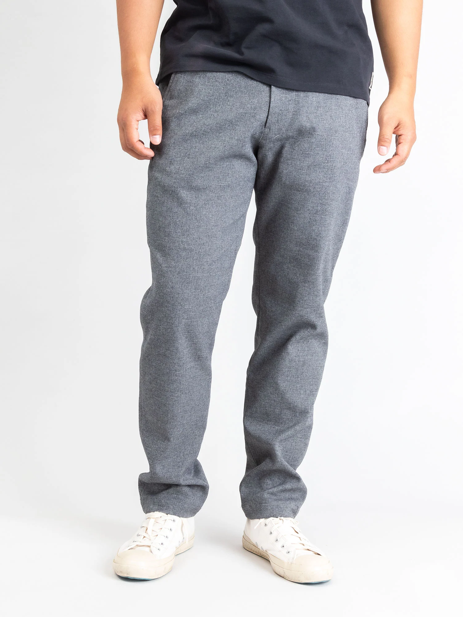 Solotex Tapered Pants in Grey - Image 2