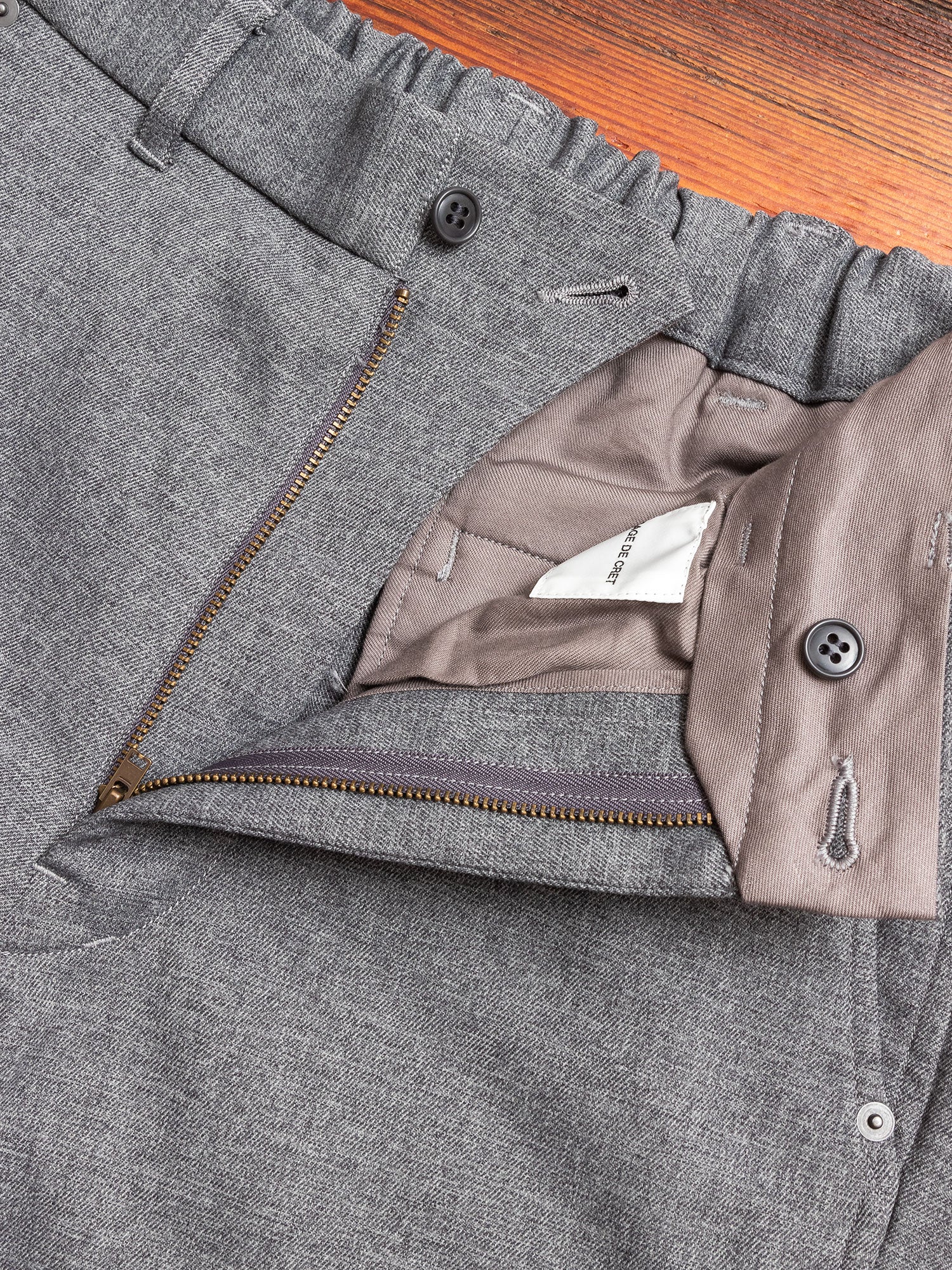 Solotex Tapered Pants in Grey - Image 5