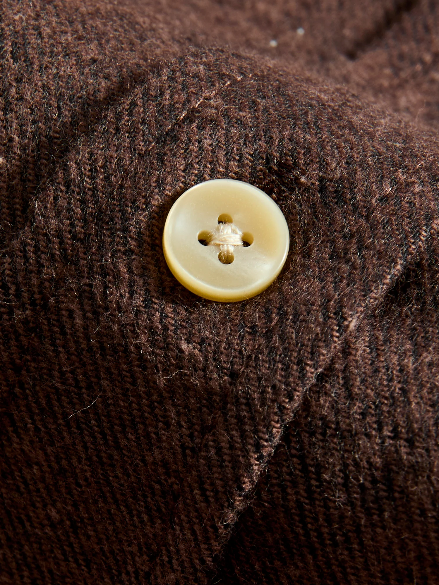 Teca Button-Up Shirt in Brown - Image 5