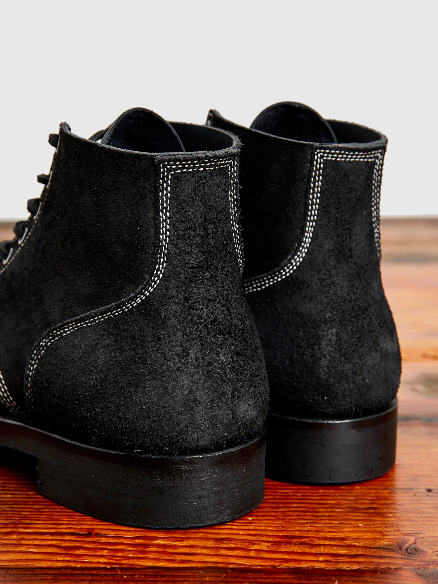 The Boondocker Boot 2030 in Black Rough-Out - Image 4