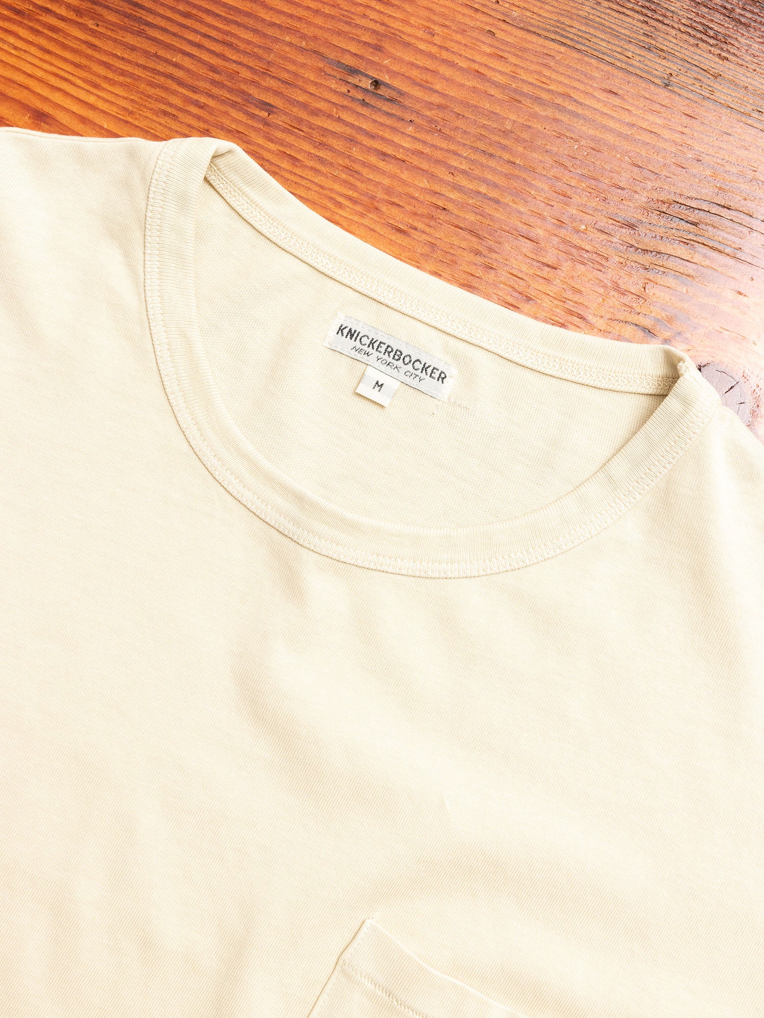 The Pigment Pocket T-Shirt in Stone - Image 2