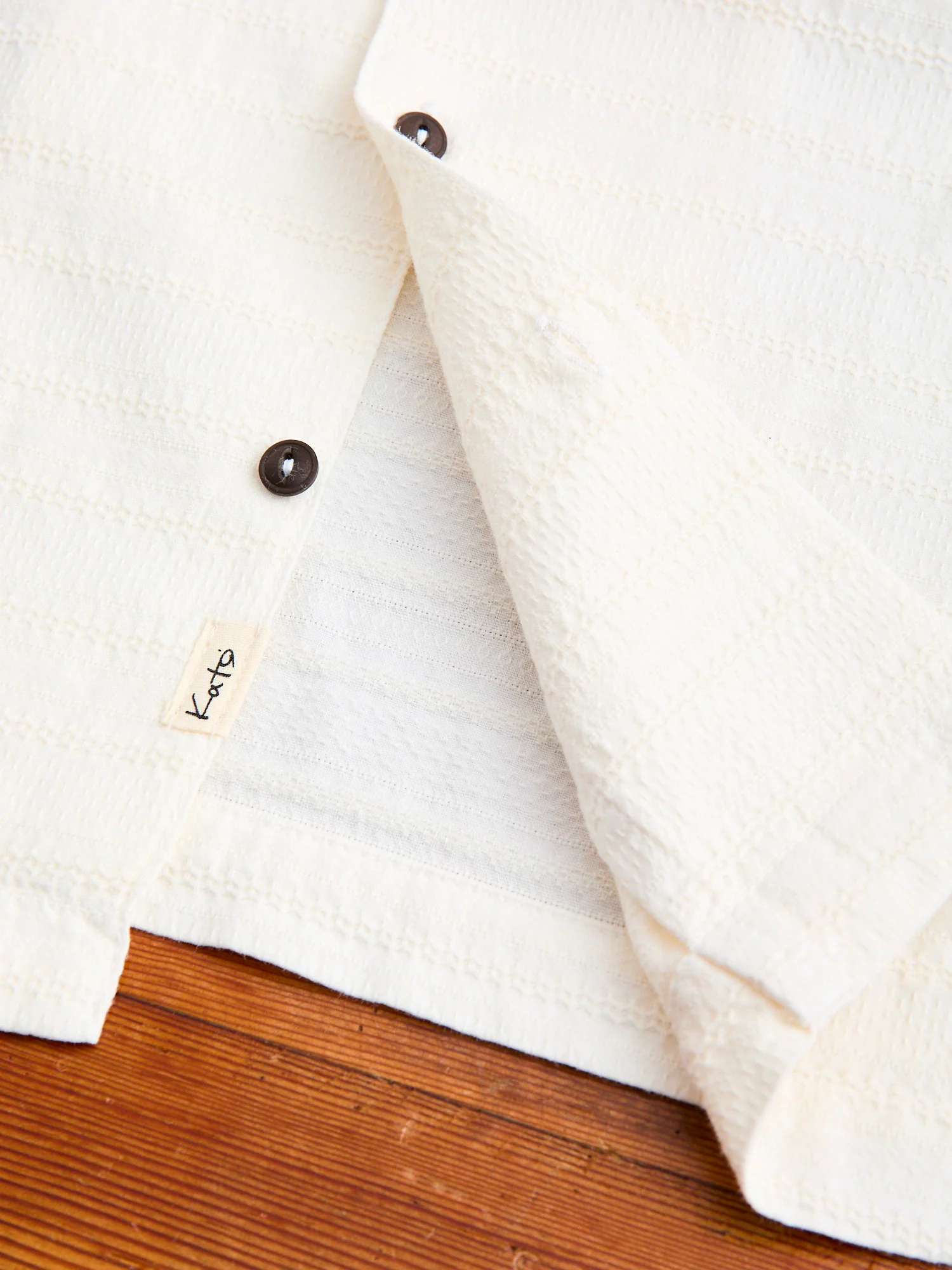 The Wrench Short Sleeve Shirt in Ivory - Image 7