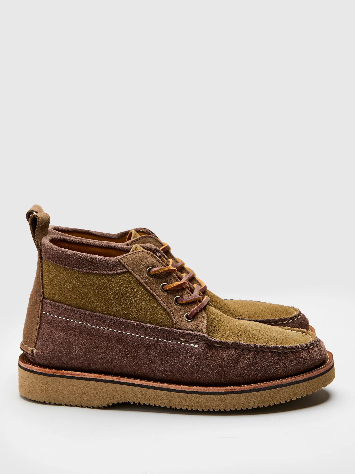 Trailside Chukka Boot in Chocolate Suede Combo - Image 3