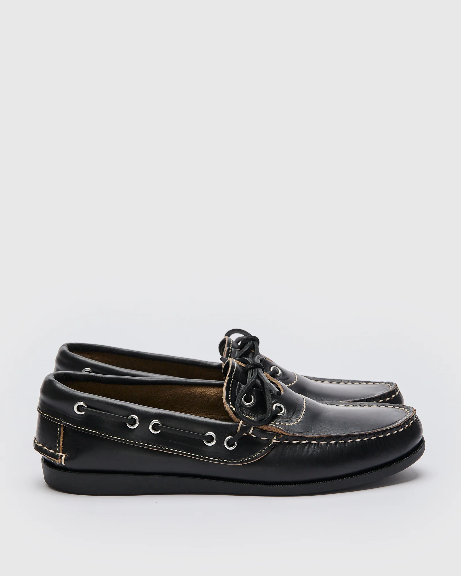 Trooper Moc Loafer in Black Horween Chromexcel - Image 3
