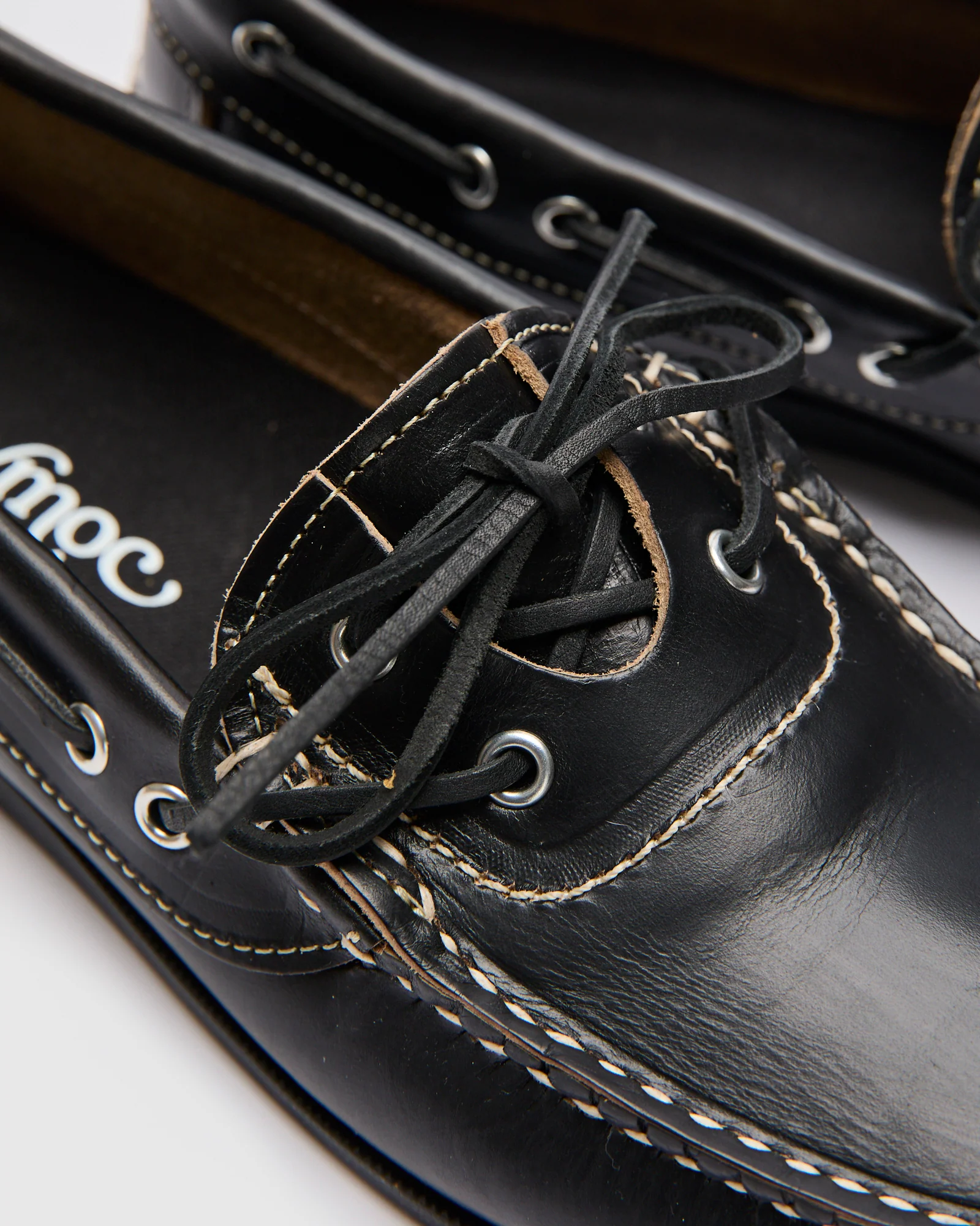 Trooper Moc Loafer in Black Horween Chromexcel - Image 7