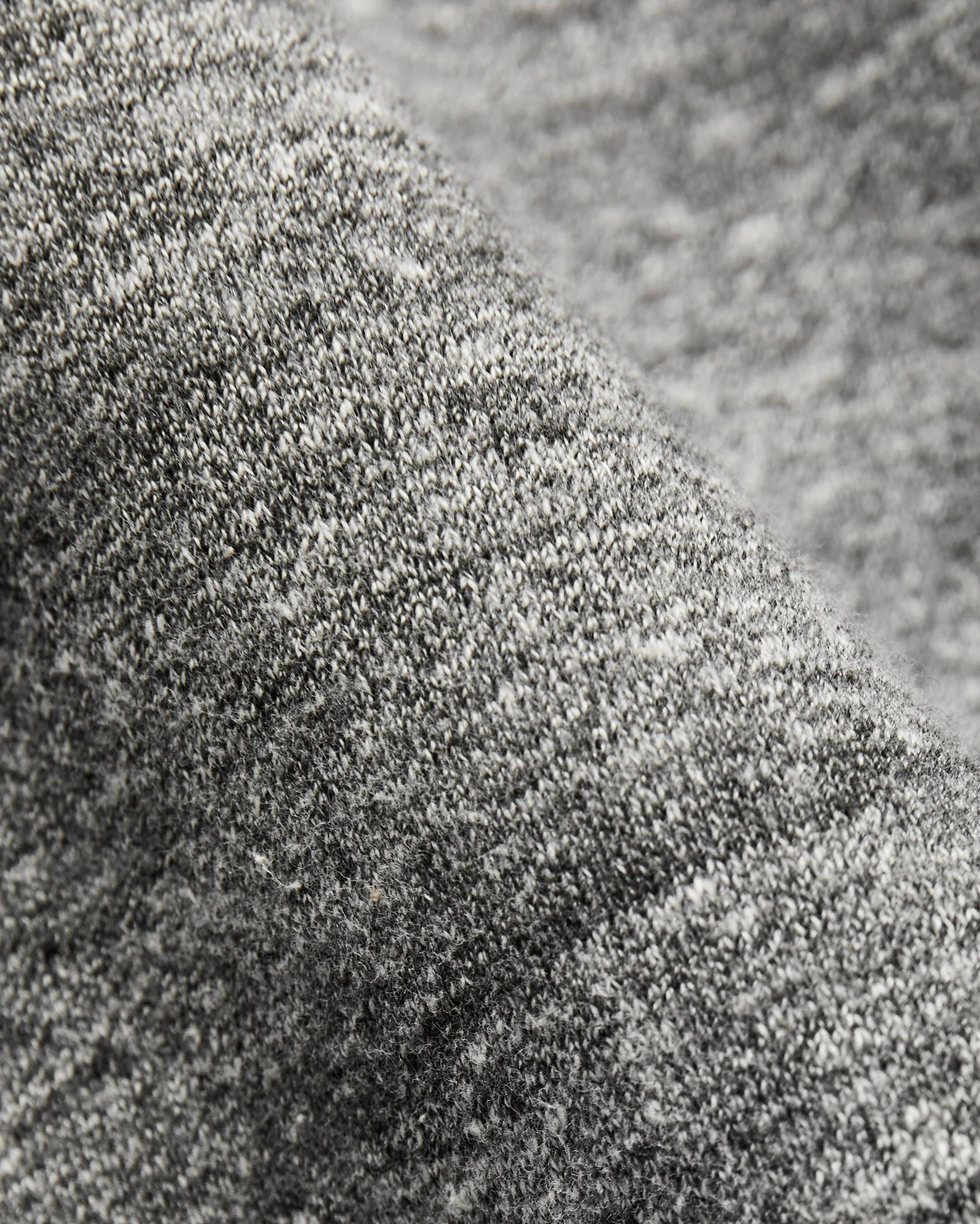 Tsuriami Loopwheel Zip Hoodie in Heather Charcoal - Image 2