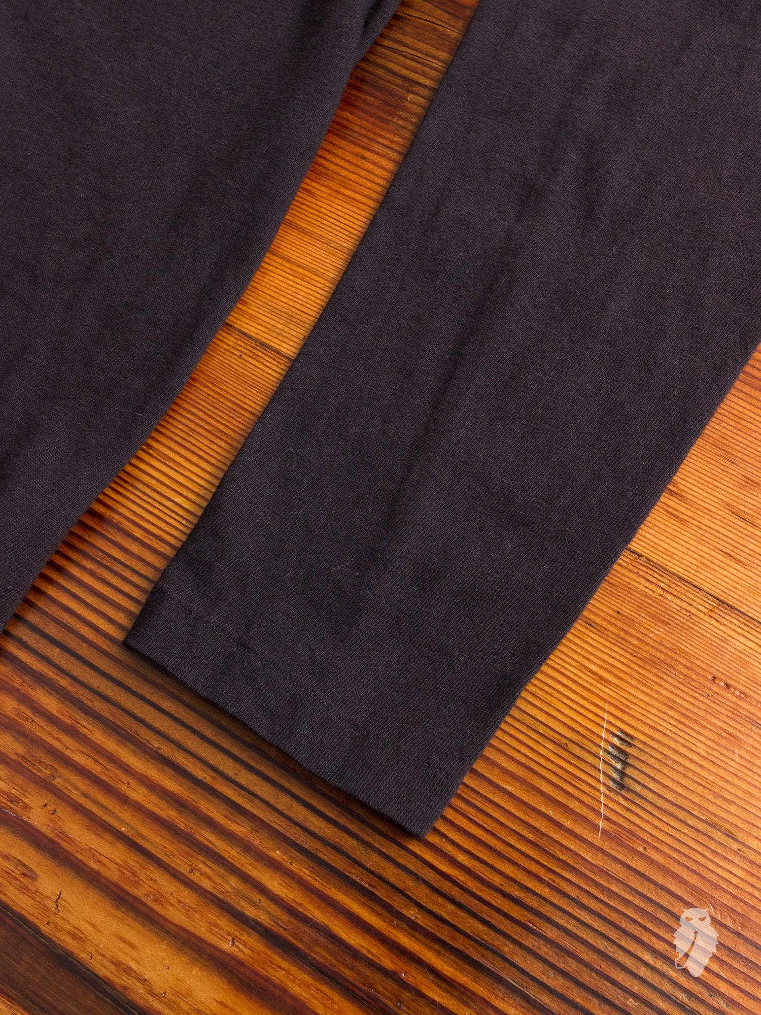 Tube Knit Long Sleeve Henley in Black - Image 2