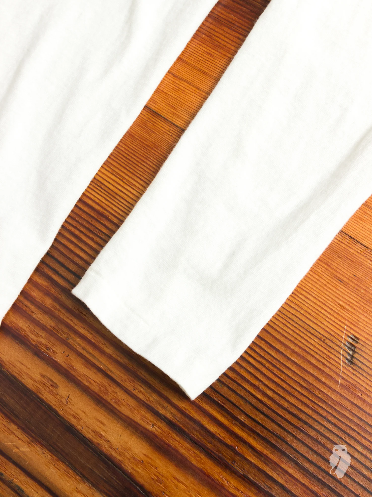 Tube Knit Long Sleeve Henley in White - Image 2