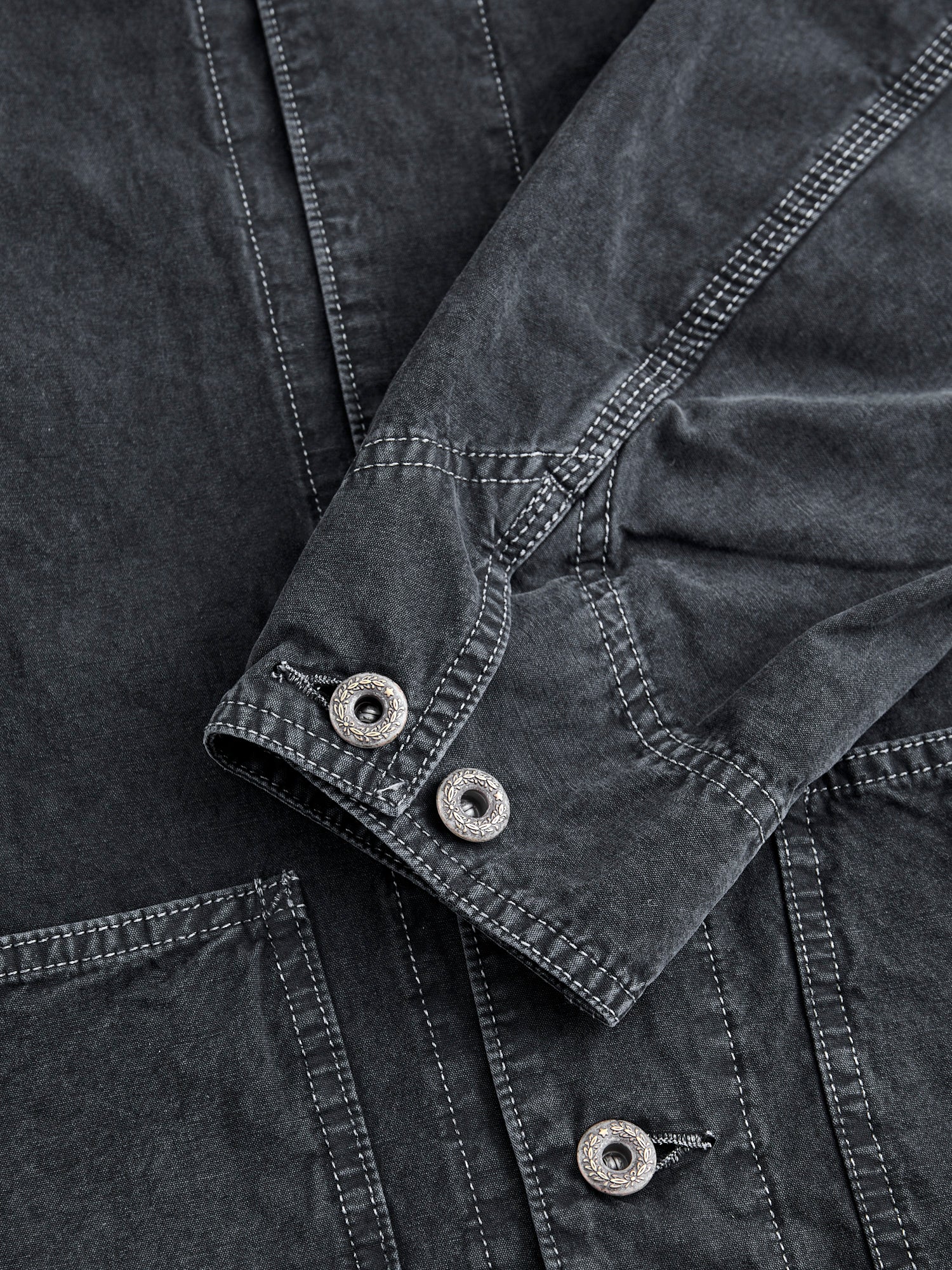 Tusser Coverall in Black - Image 5