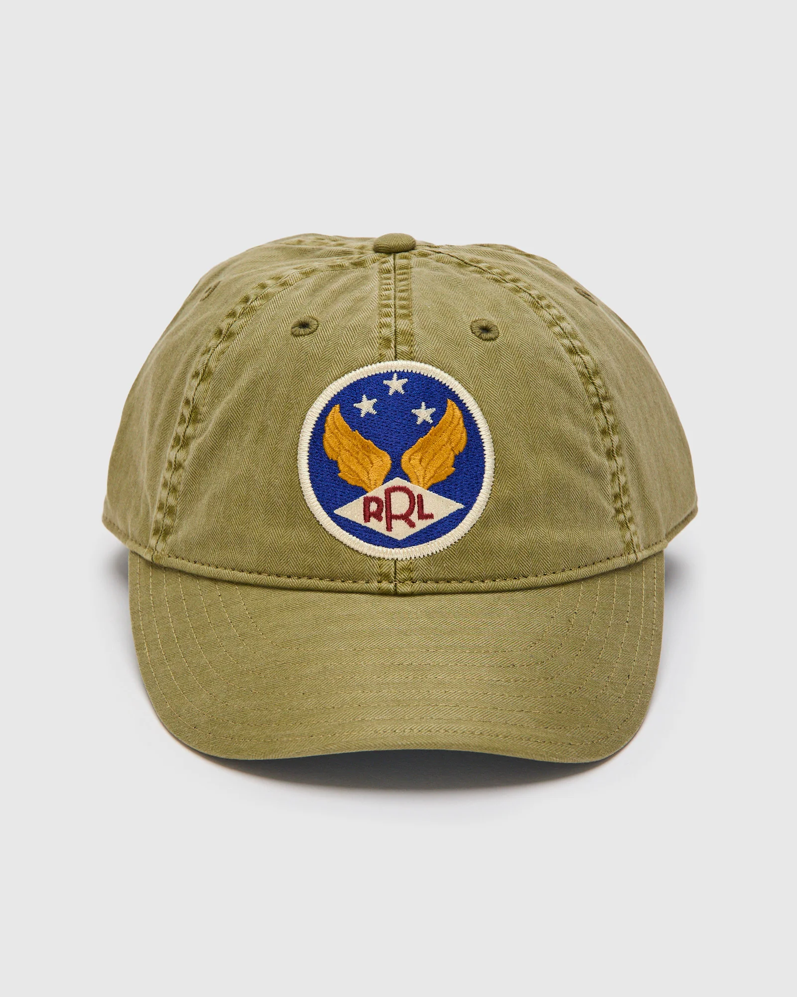Twill Baseball Cap in Brewster Green - Image 3