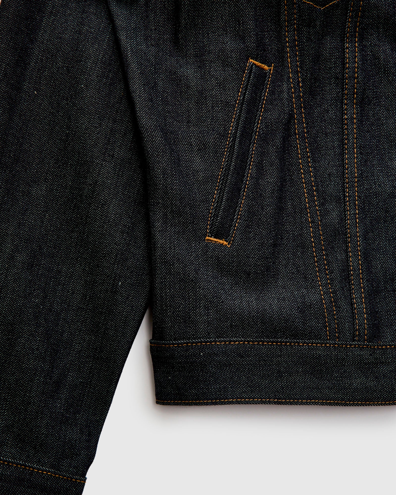 Type 3s Denim Jacket in Indigo - Image 7