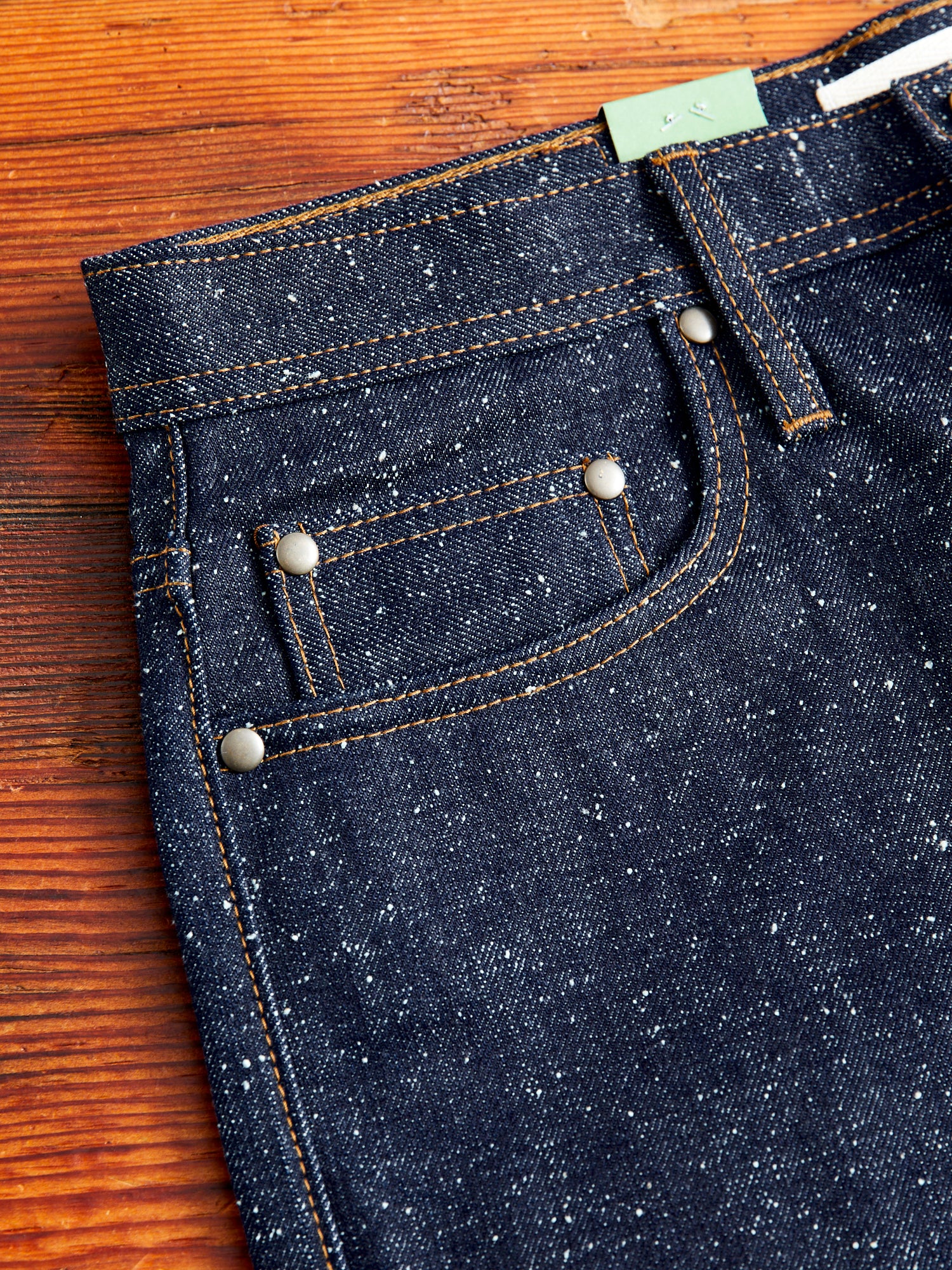 UB243 18oz Neppy Selvedge Denim - Tapered Fit - Image 6